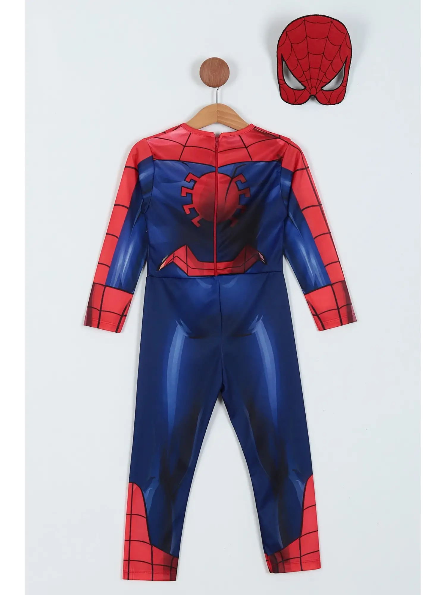 2-8 Yaş Spiderman Kostüm Maskeli