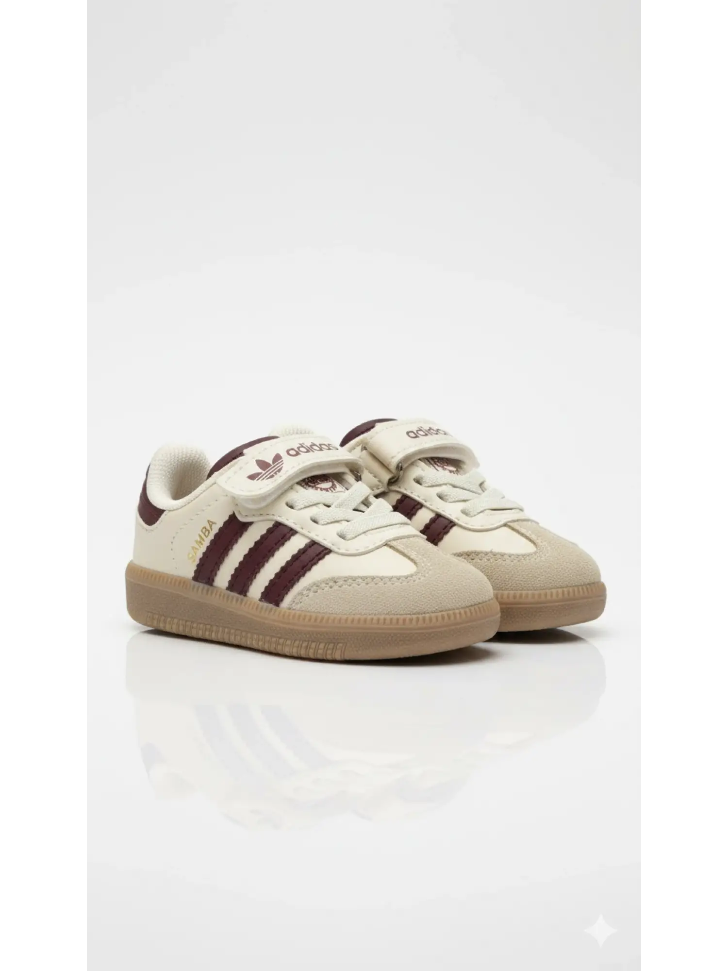 21-35 Numara Bordo Samba Ayakkabı