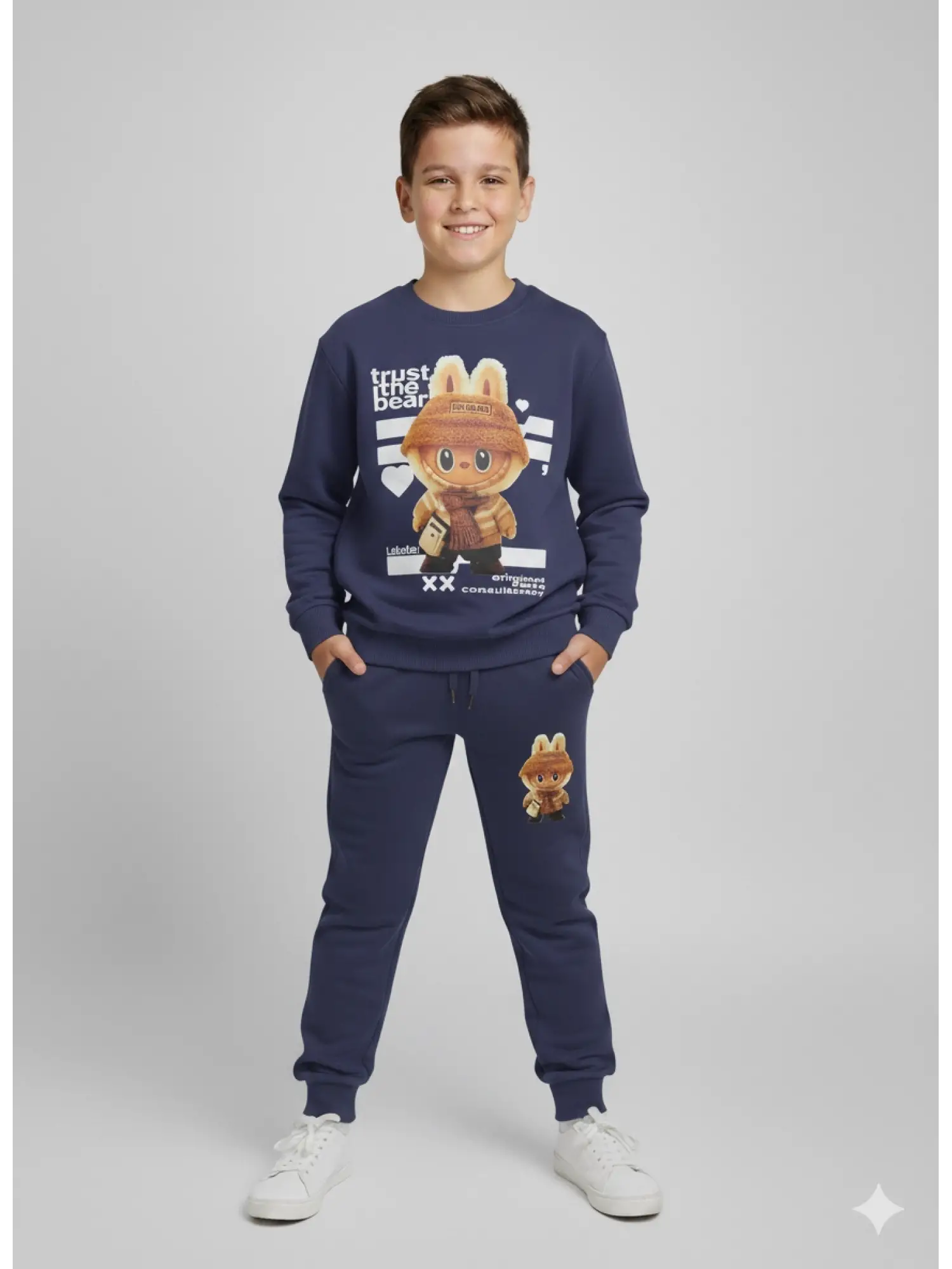 3-10 Yaş Laci Labubu Takım