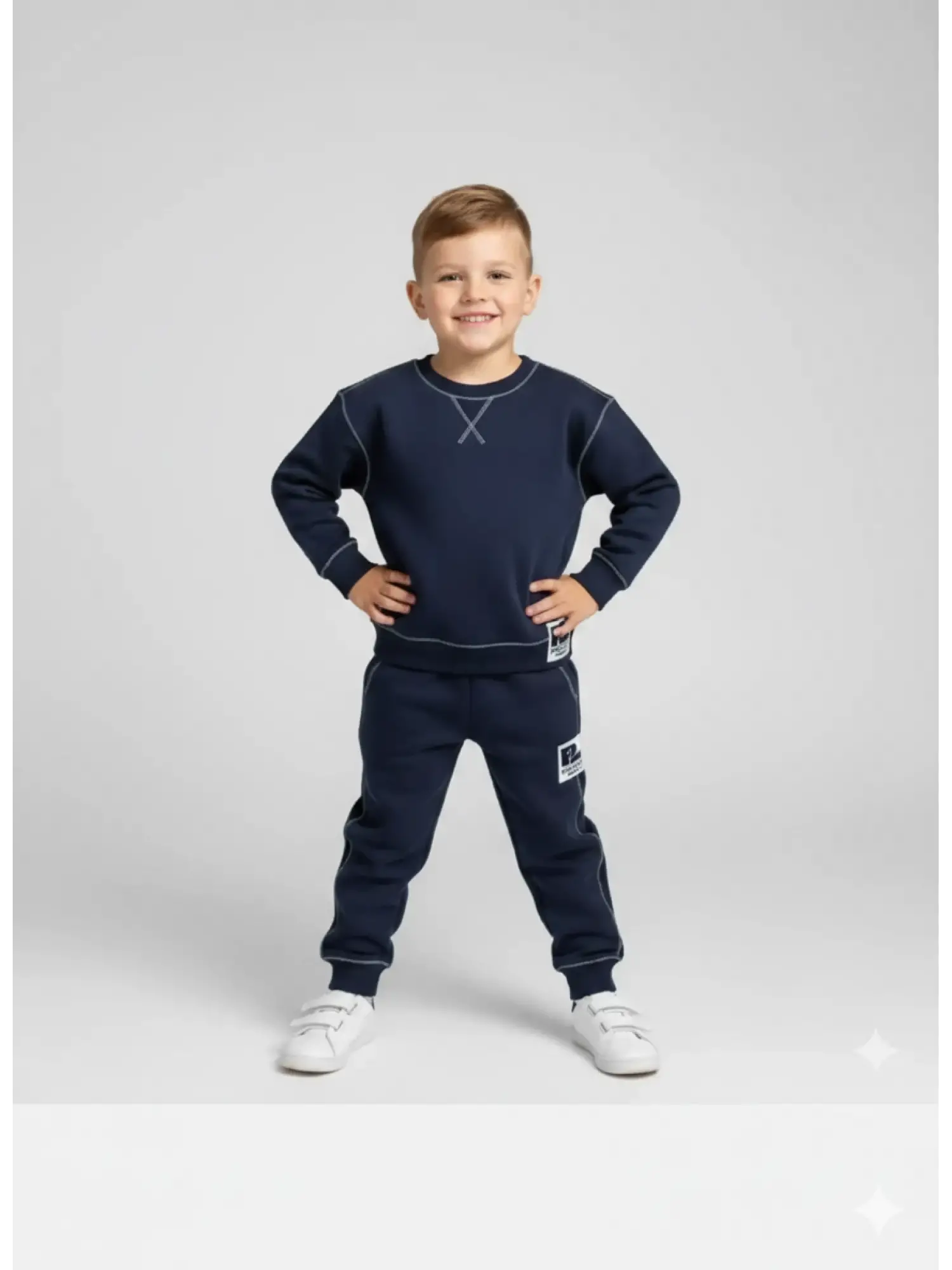 3-10 Yaş Lacivert 2Li Takım