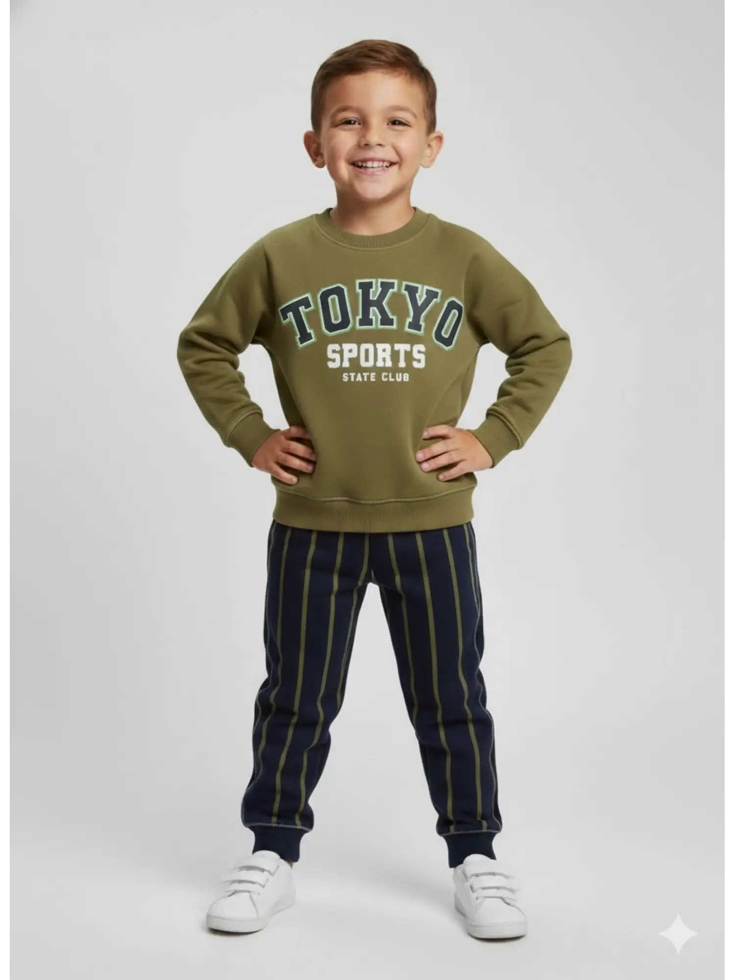 3-10 Yaş Tokyo Yağ Yeşili Takım