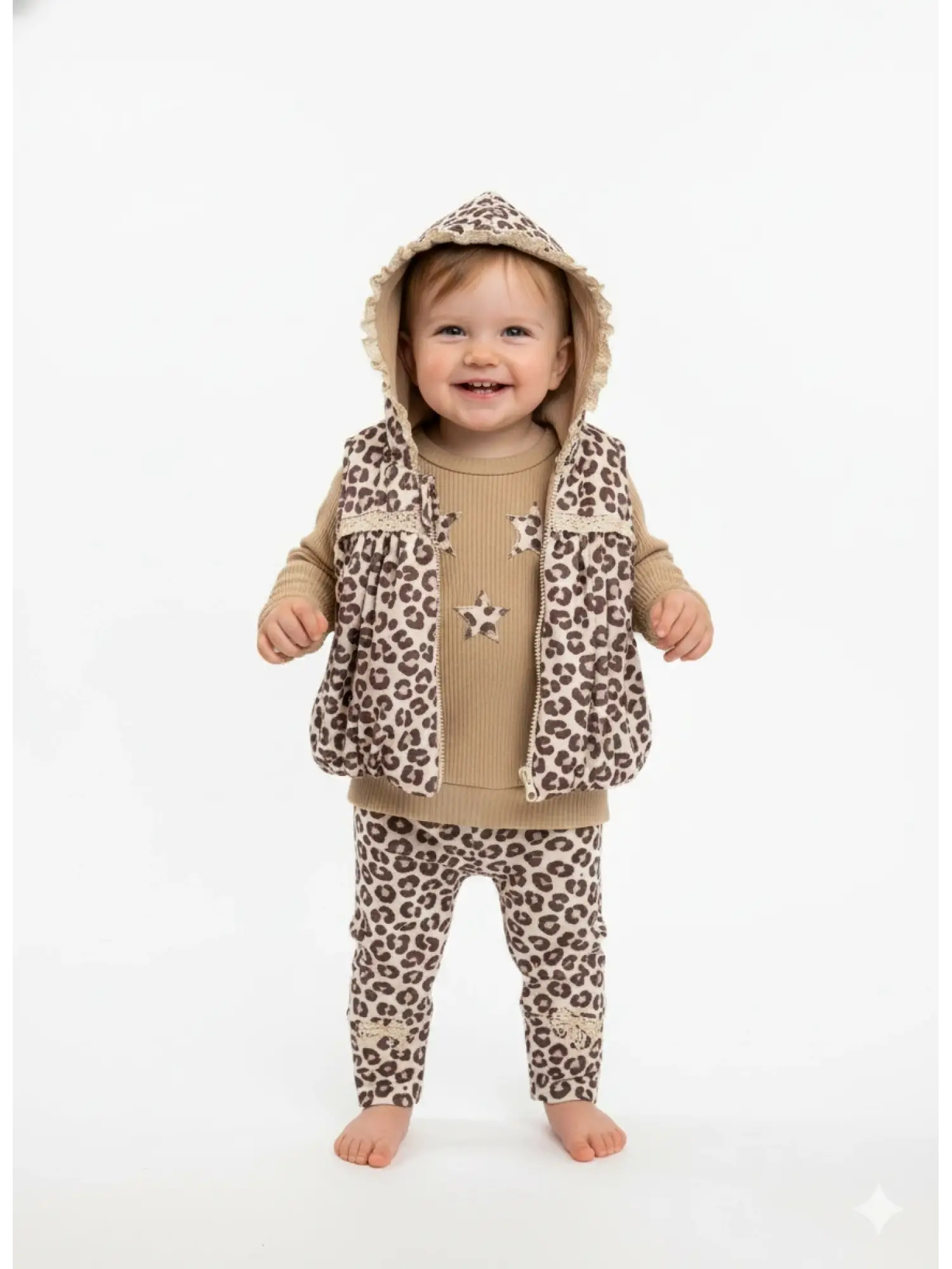 3-12 Ay Leoparlı Yıldızlı Takım