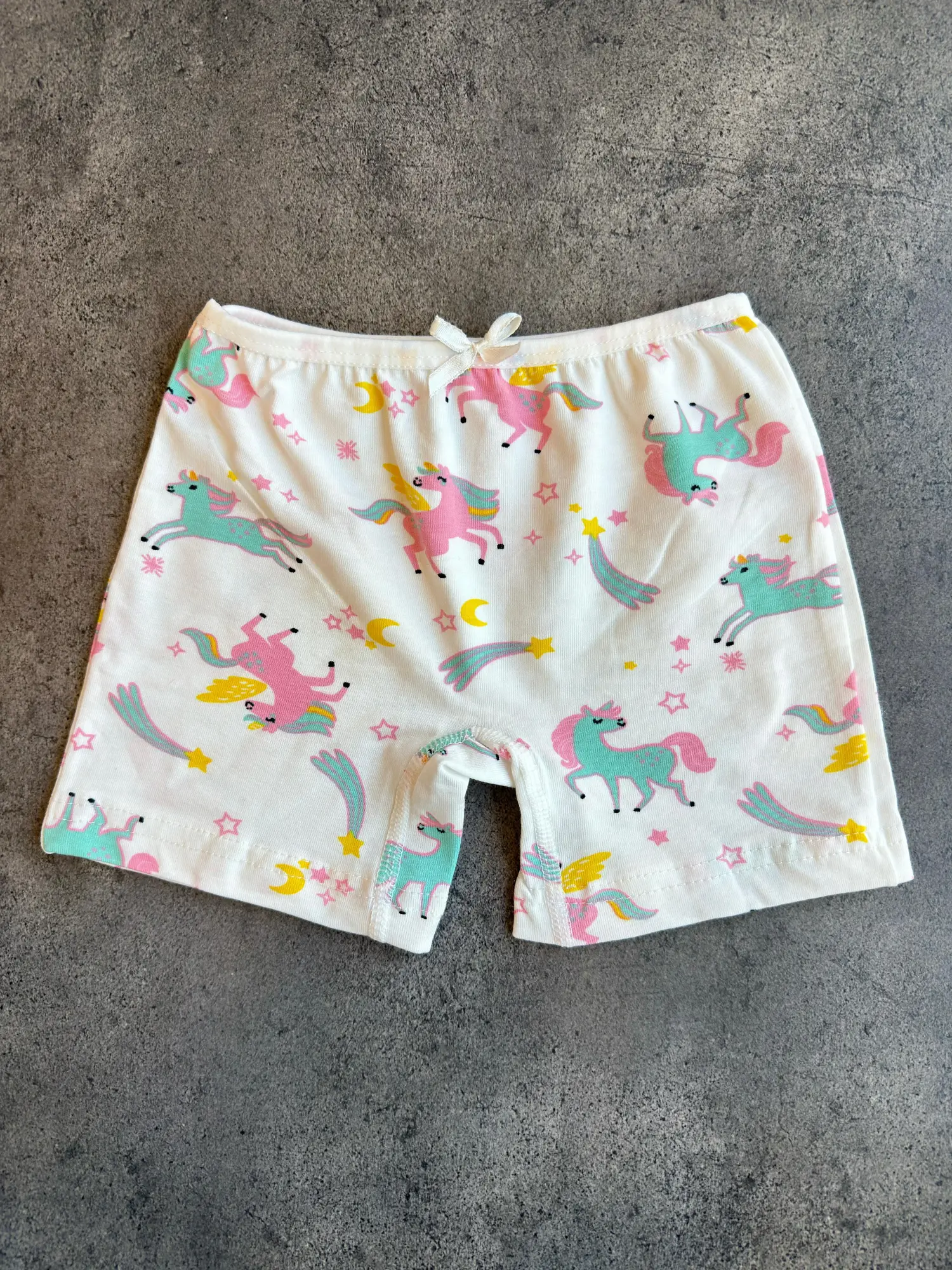 4-11 Yaş Kız Desenli Boxer