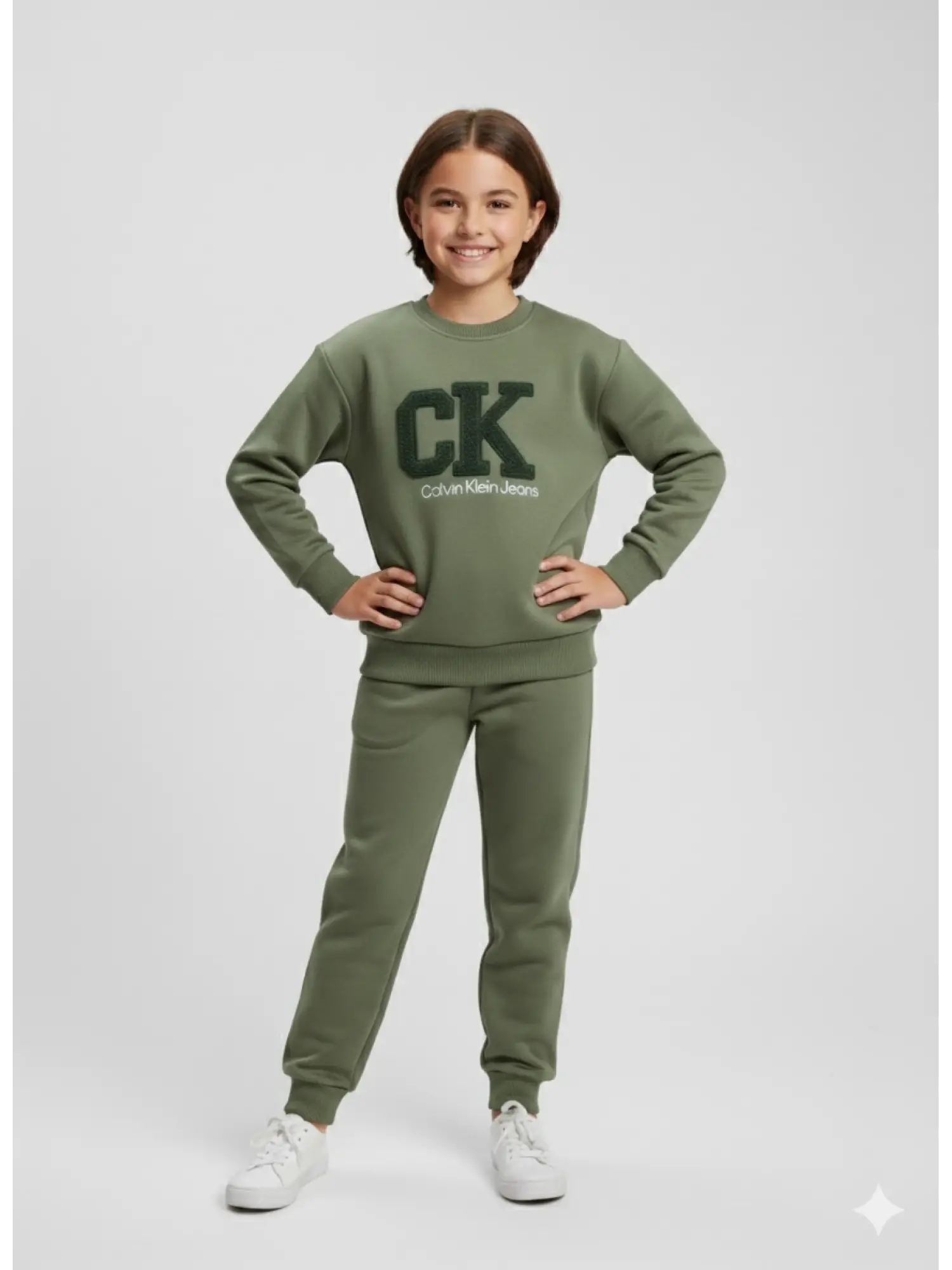 4-12 Yaş Calvin Klein Yeşil Takım