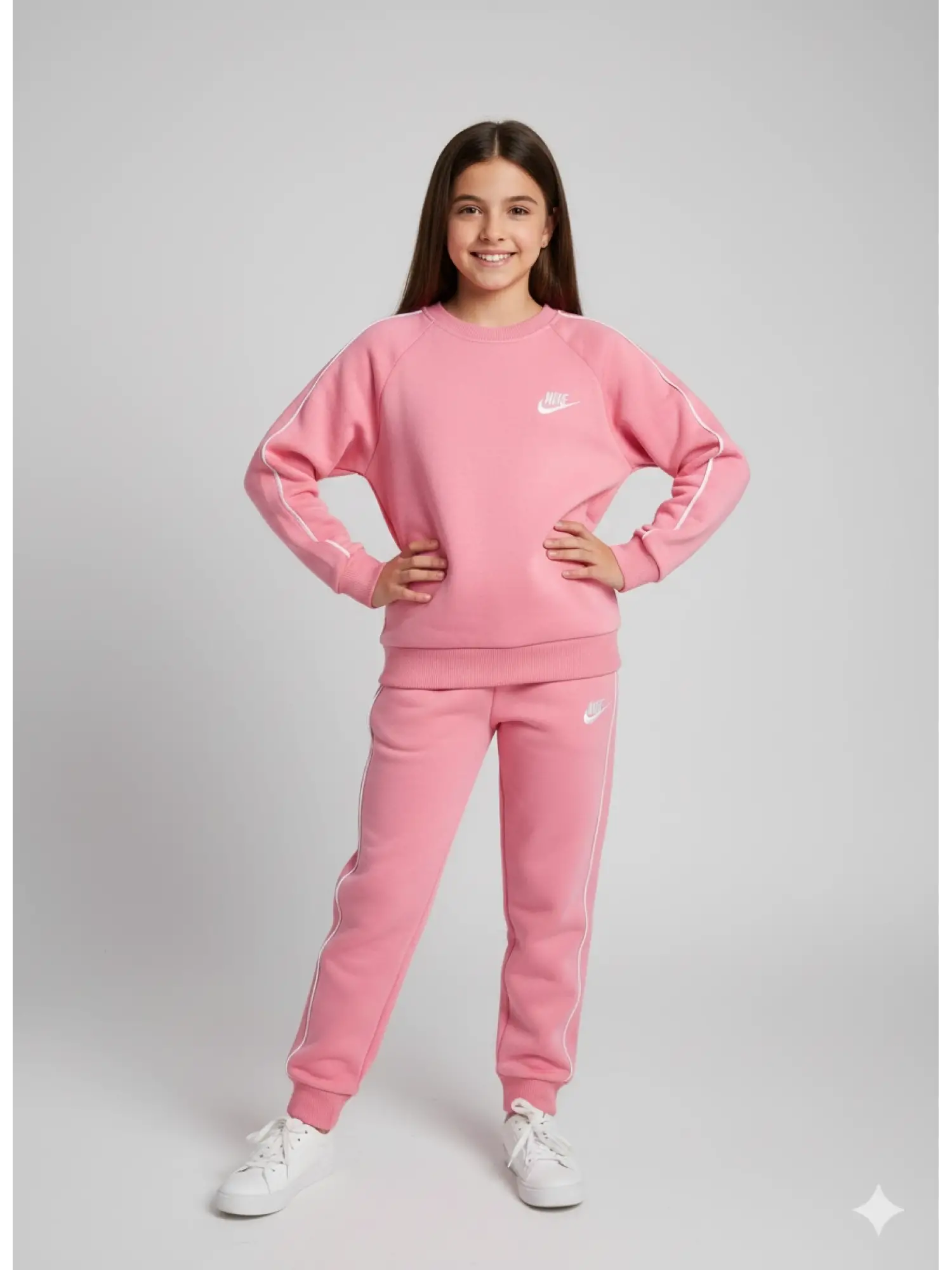 4-12 Yaş Pembe Nike 2Li Takım