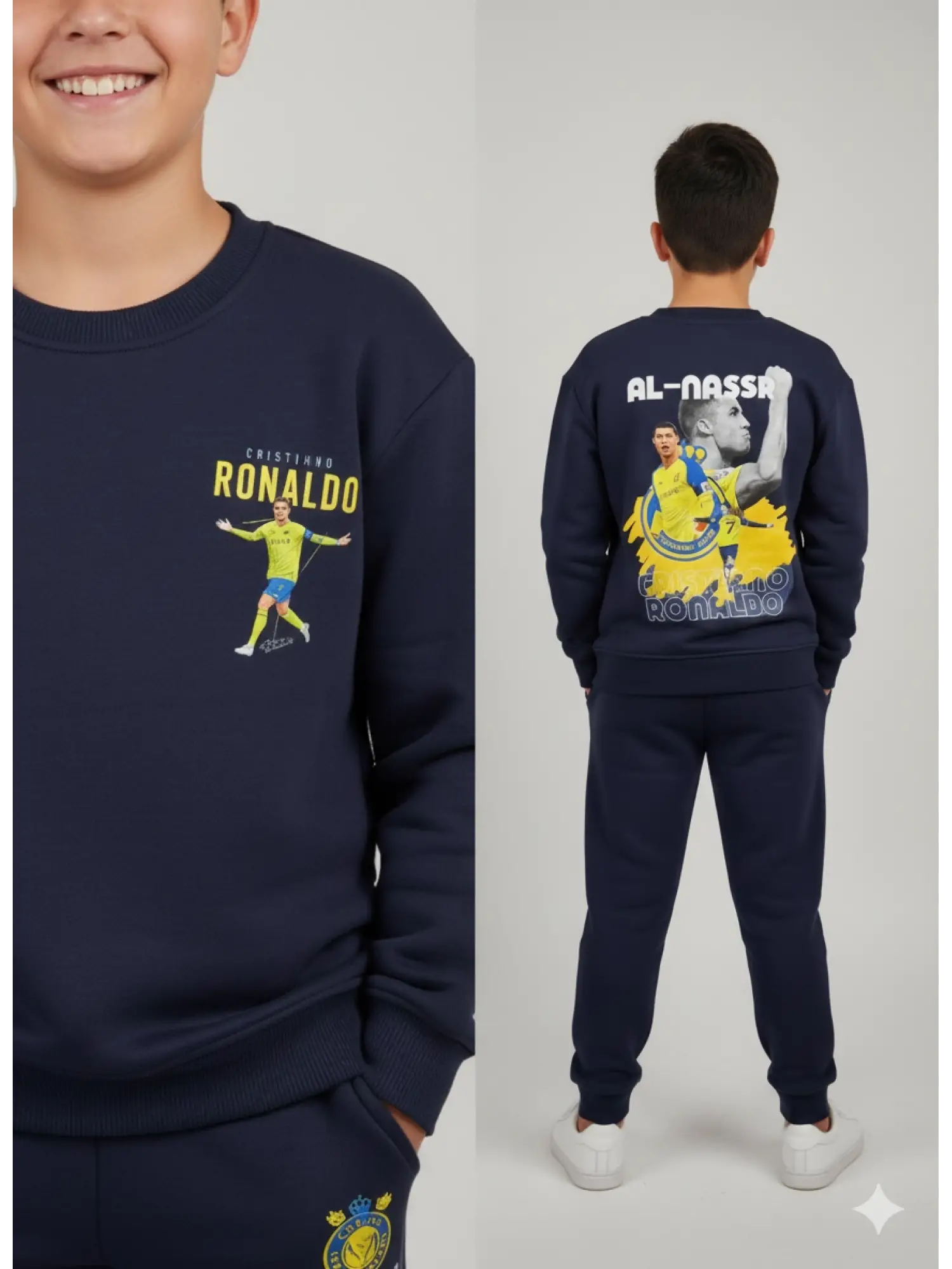 5-14 Yaş Cristiano Ronaldo Sweatshirt