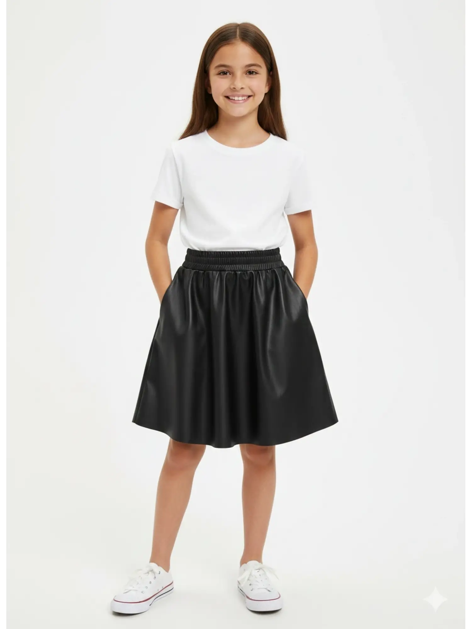 5-14 Yaş Deri Etek