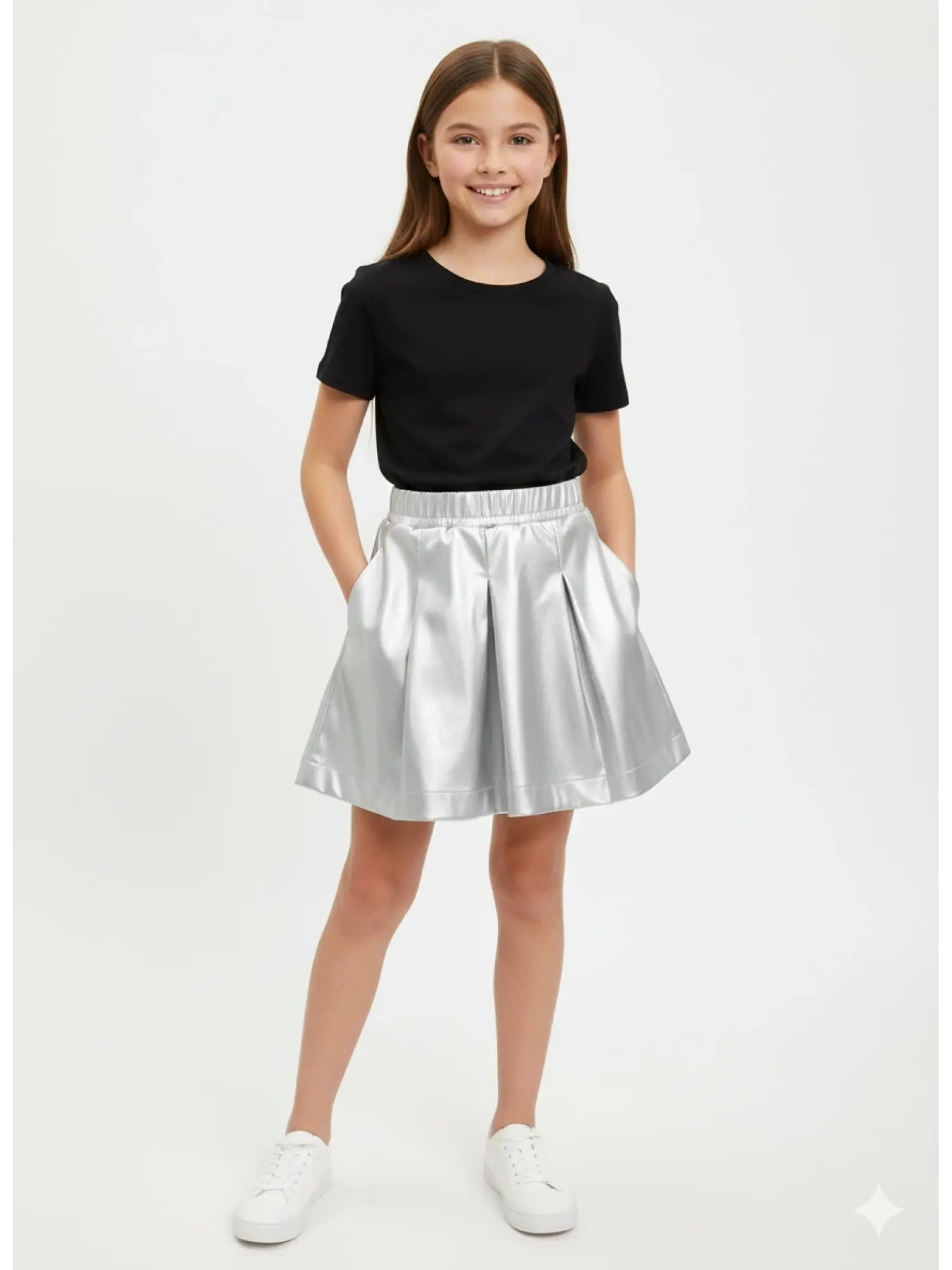 5-14 Yaş Silver Etek