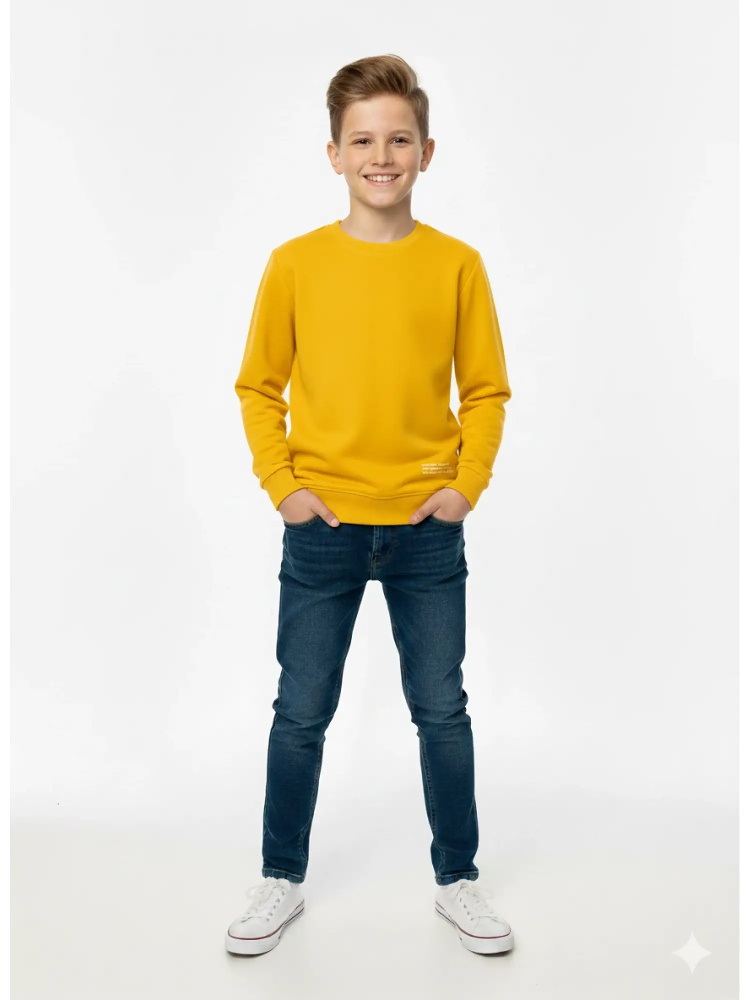 6-10 Yaş Sarı Sweat