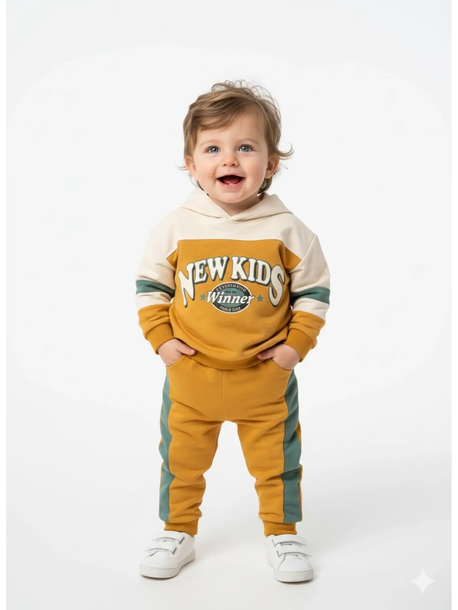 6-24 Ay Hardal Kapşonlu Takım