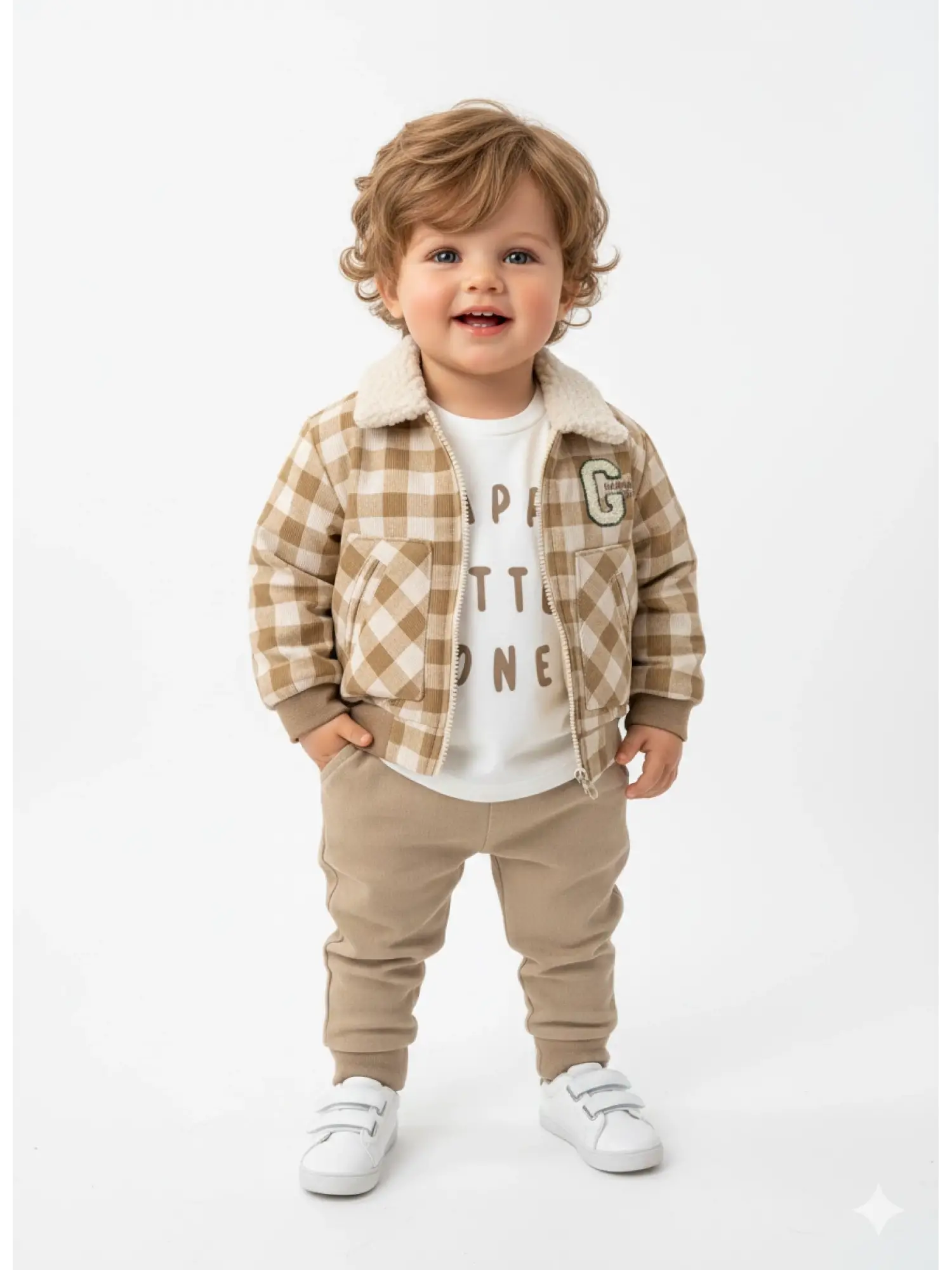 6-24 Ay Kareli Kürklü Montlu Takım