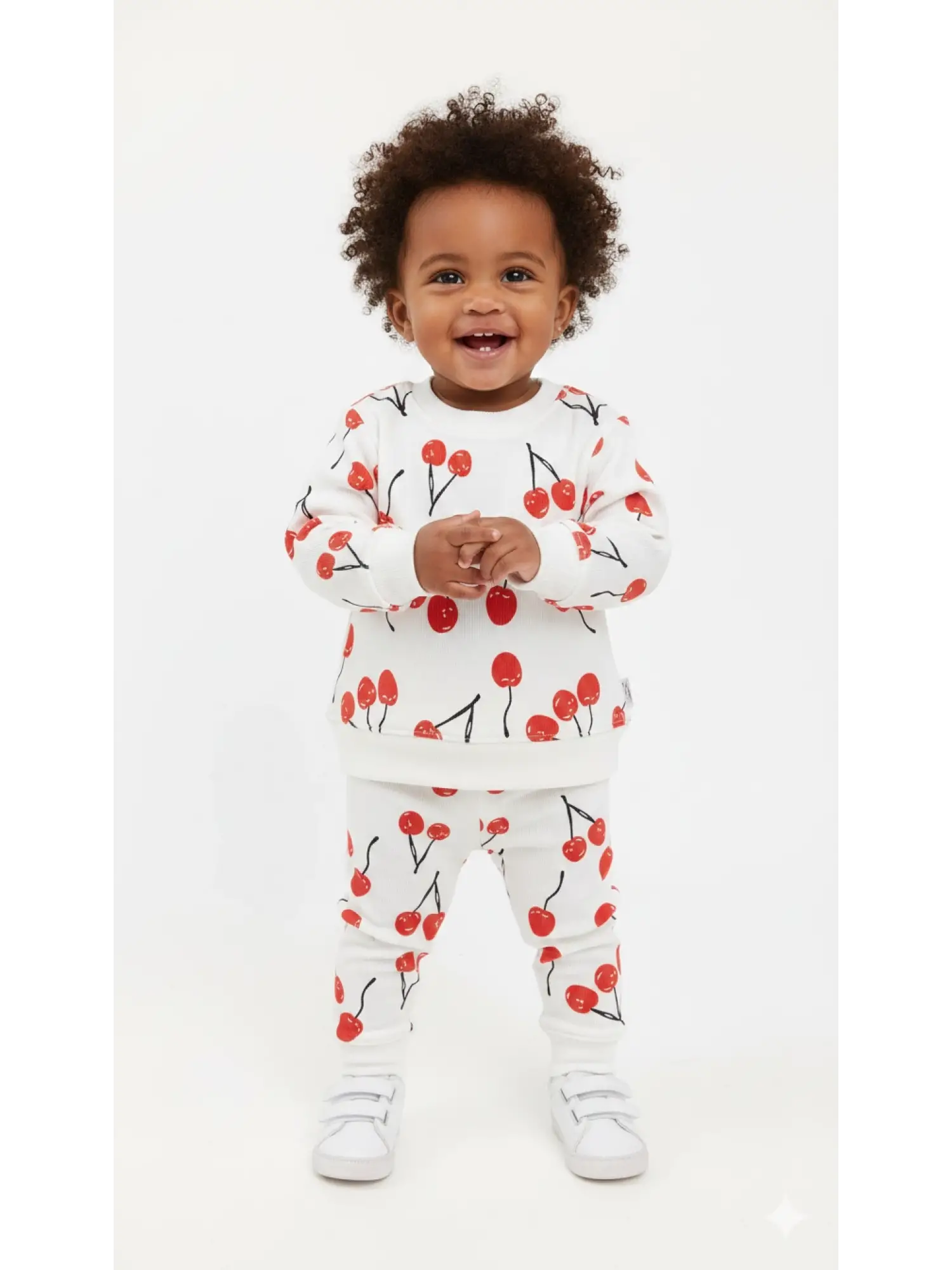 6-24 Ay Kiraz Desenli Takım