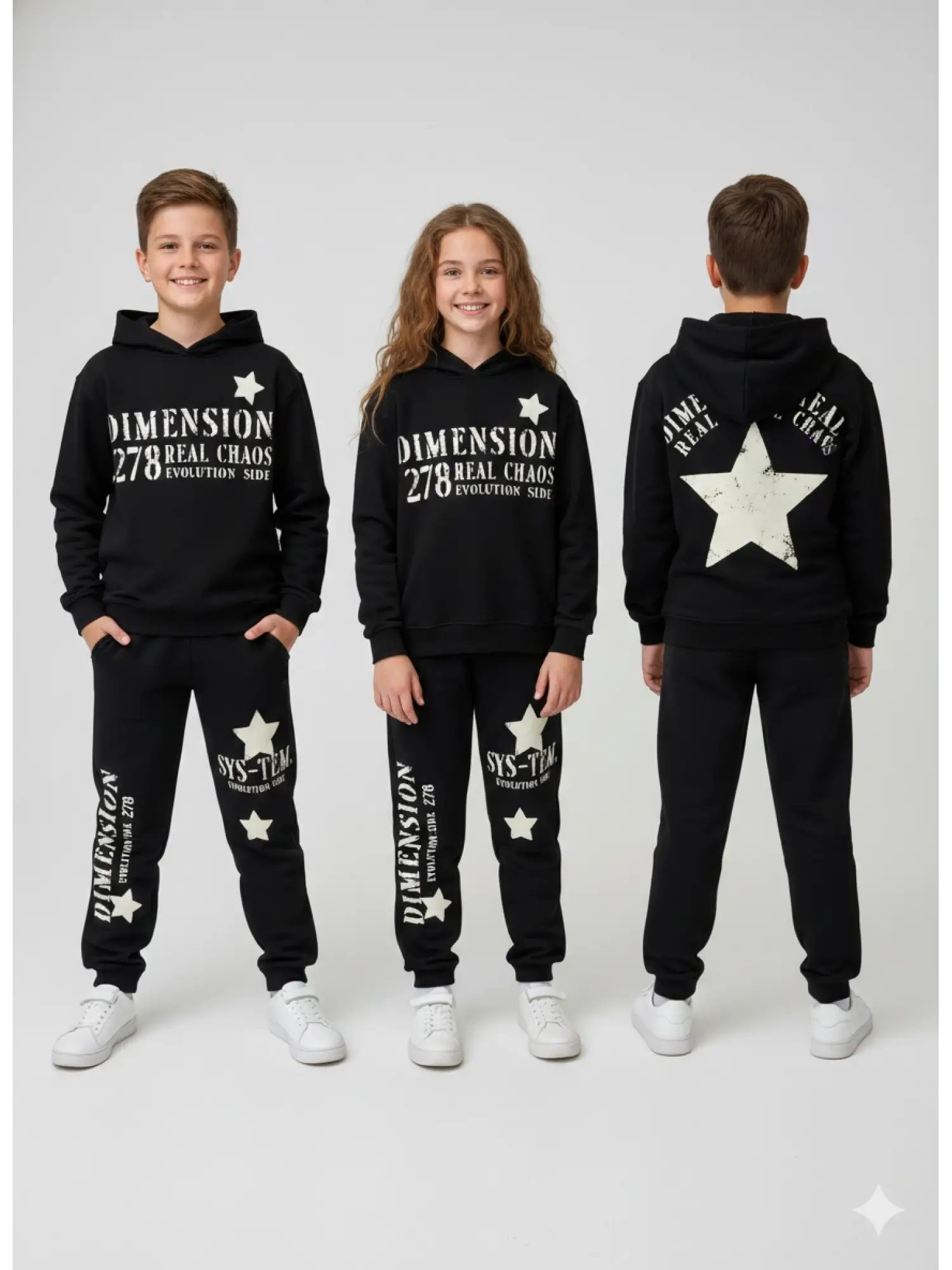 11-15 Yaş Kapşonlu 2li Takım