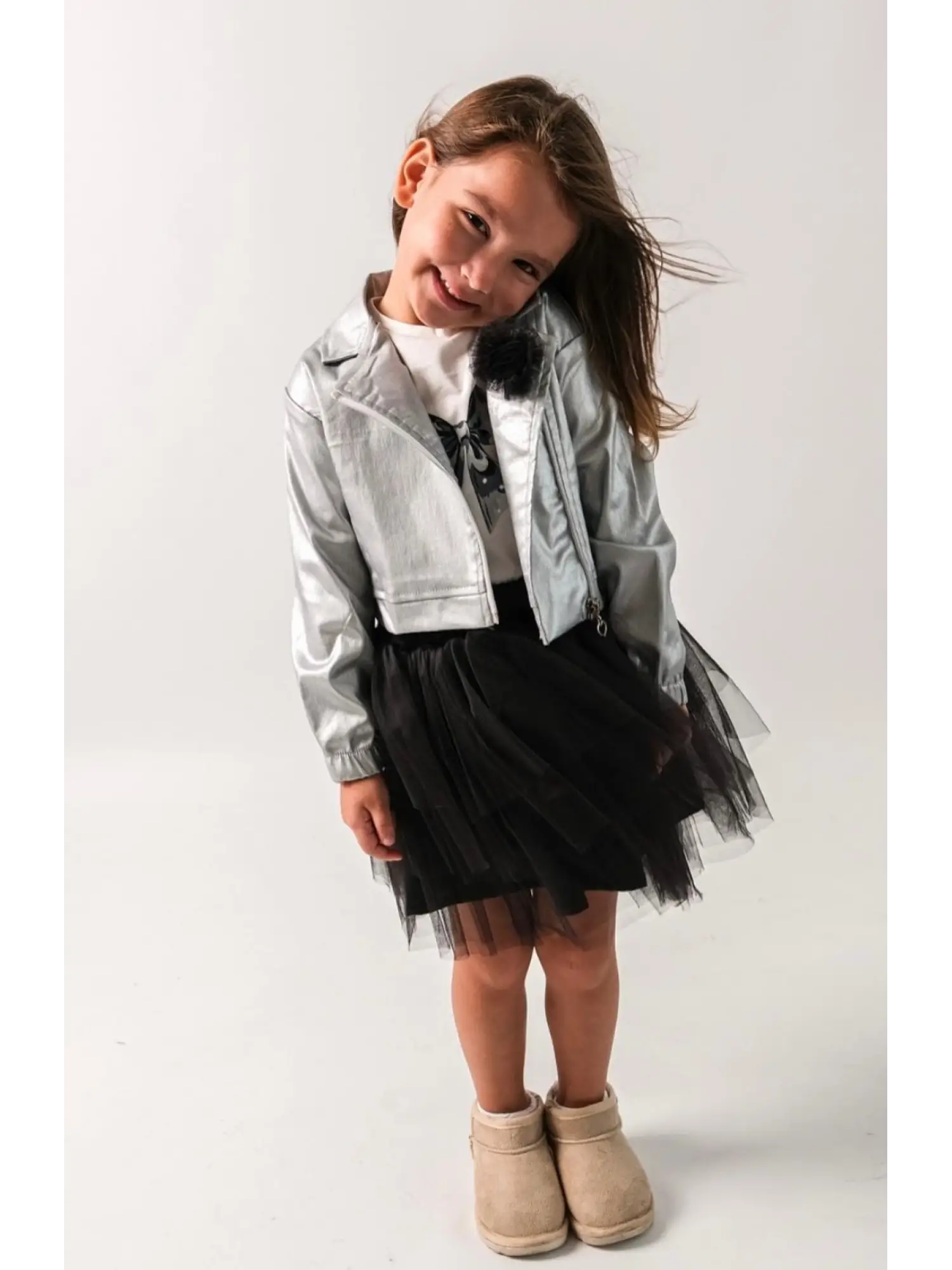 2-5 Yaş Siyah Tütülü 3 lü Takım