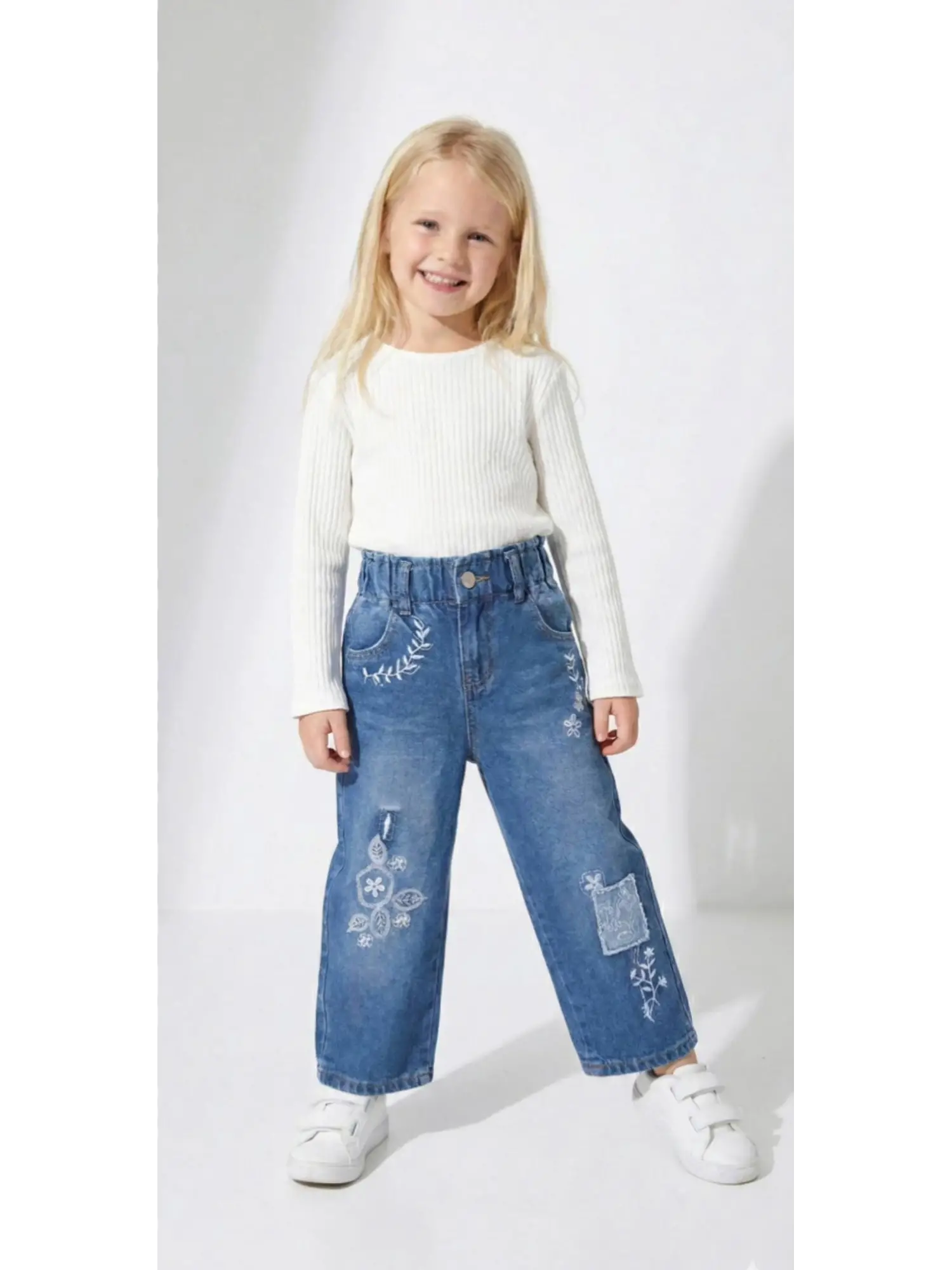 2-7 Yaş Desenli Krem Badi