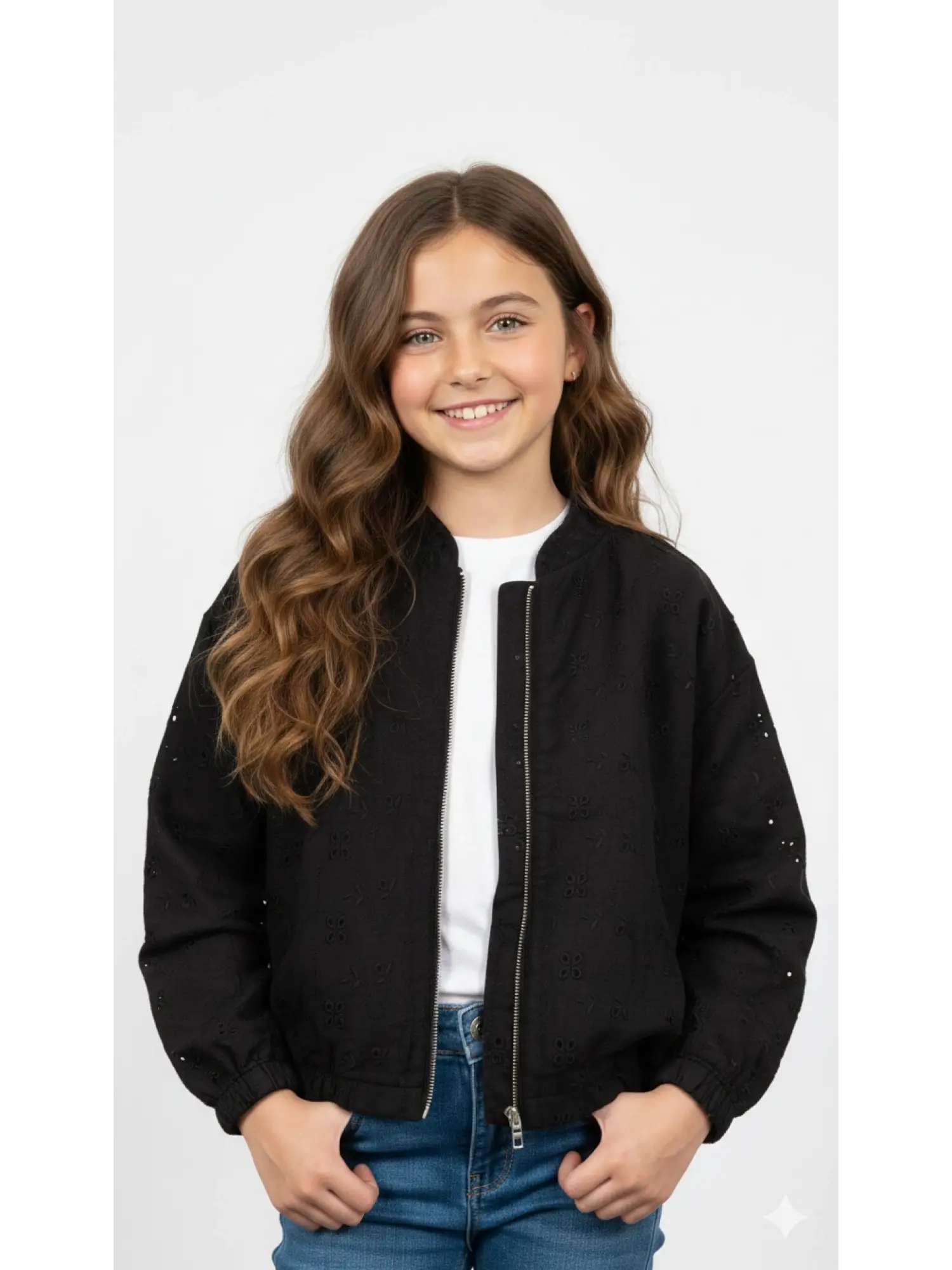 8-14 Yaş Siyah Fisto Ceket