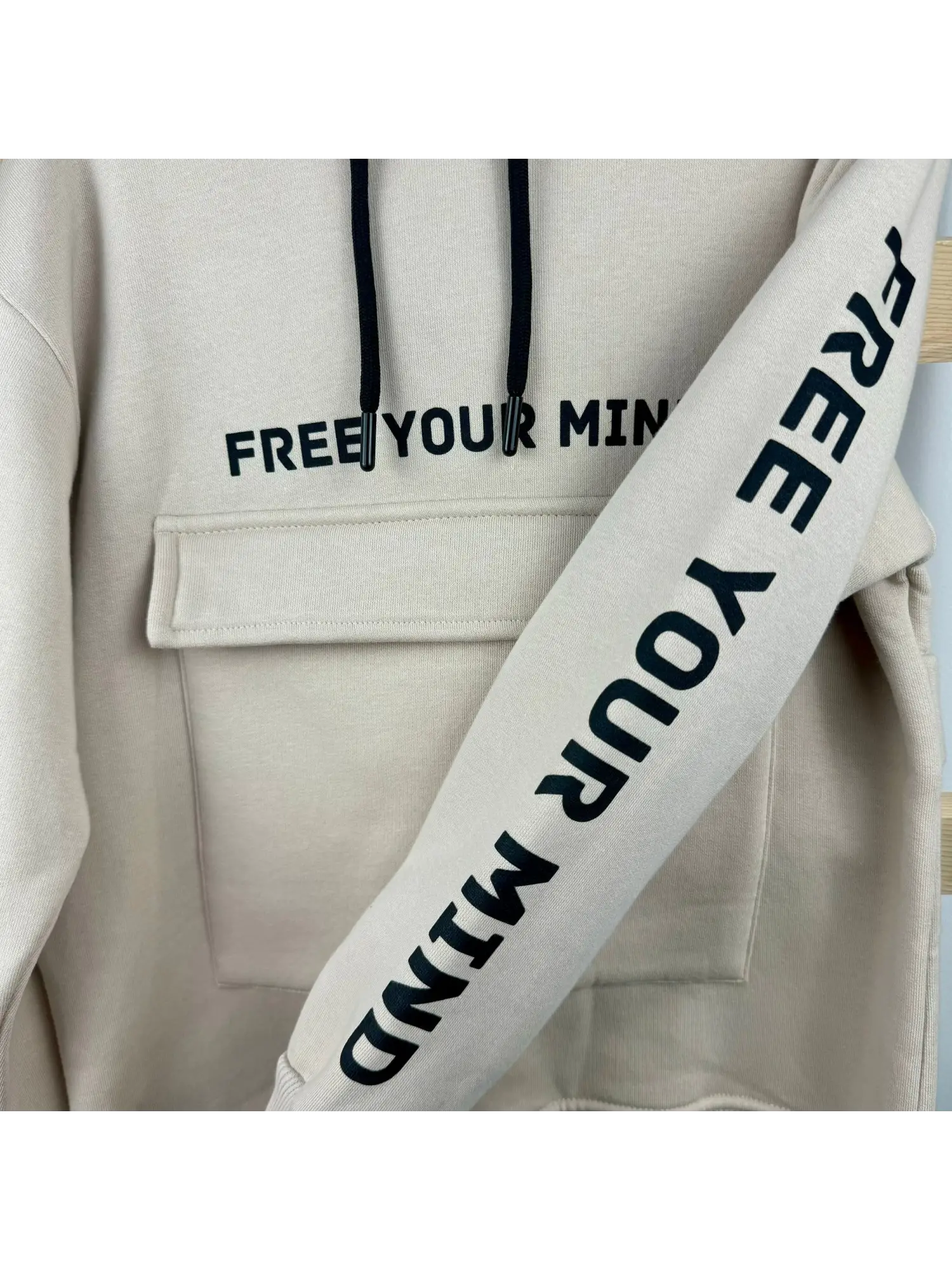 8-14 Yaş Bej Cep Detaylı Sweat