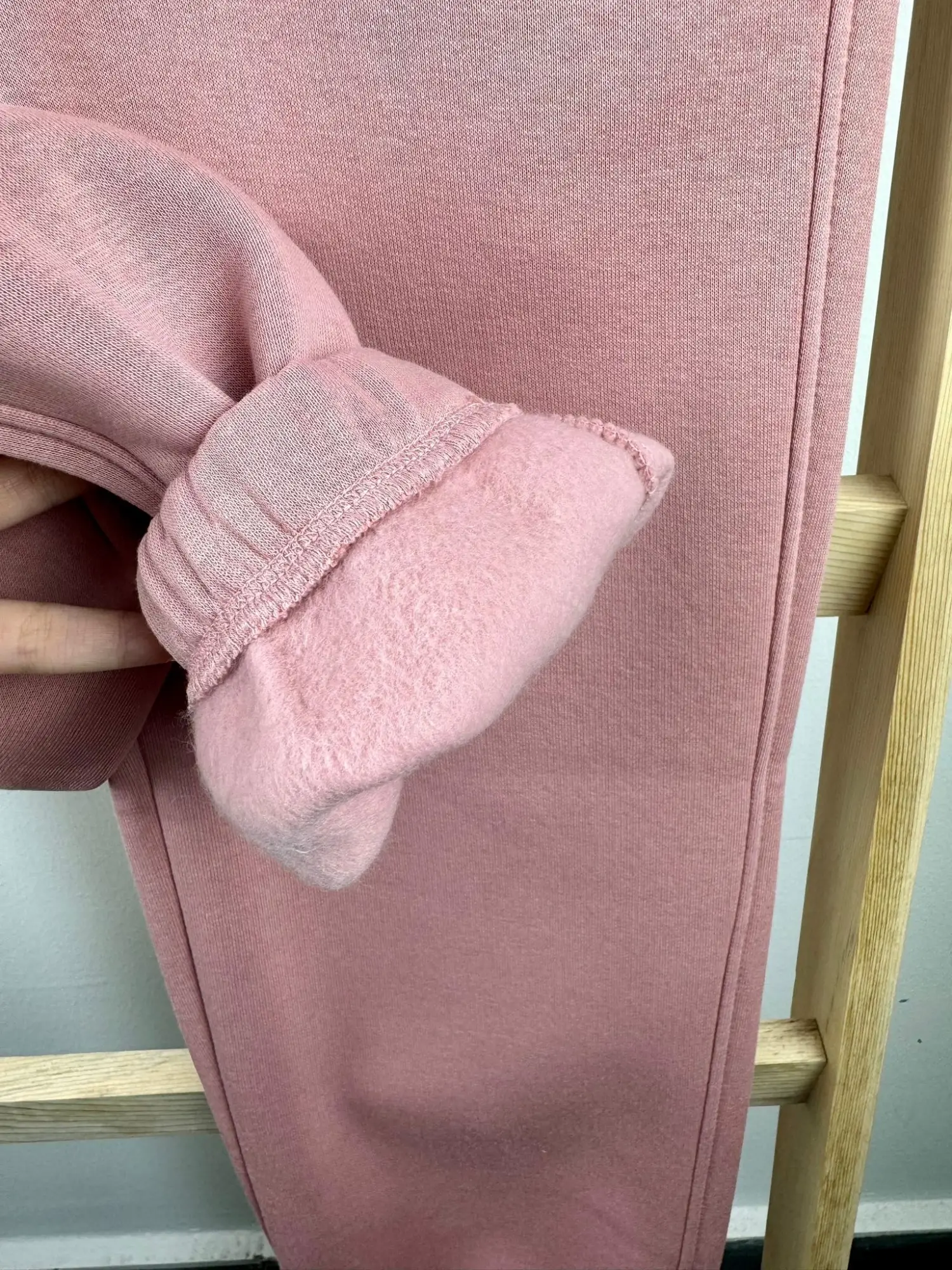 9-14 Yaş Pudra Şardonlu Kız Eşofman Altı