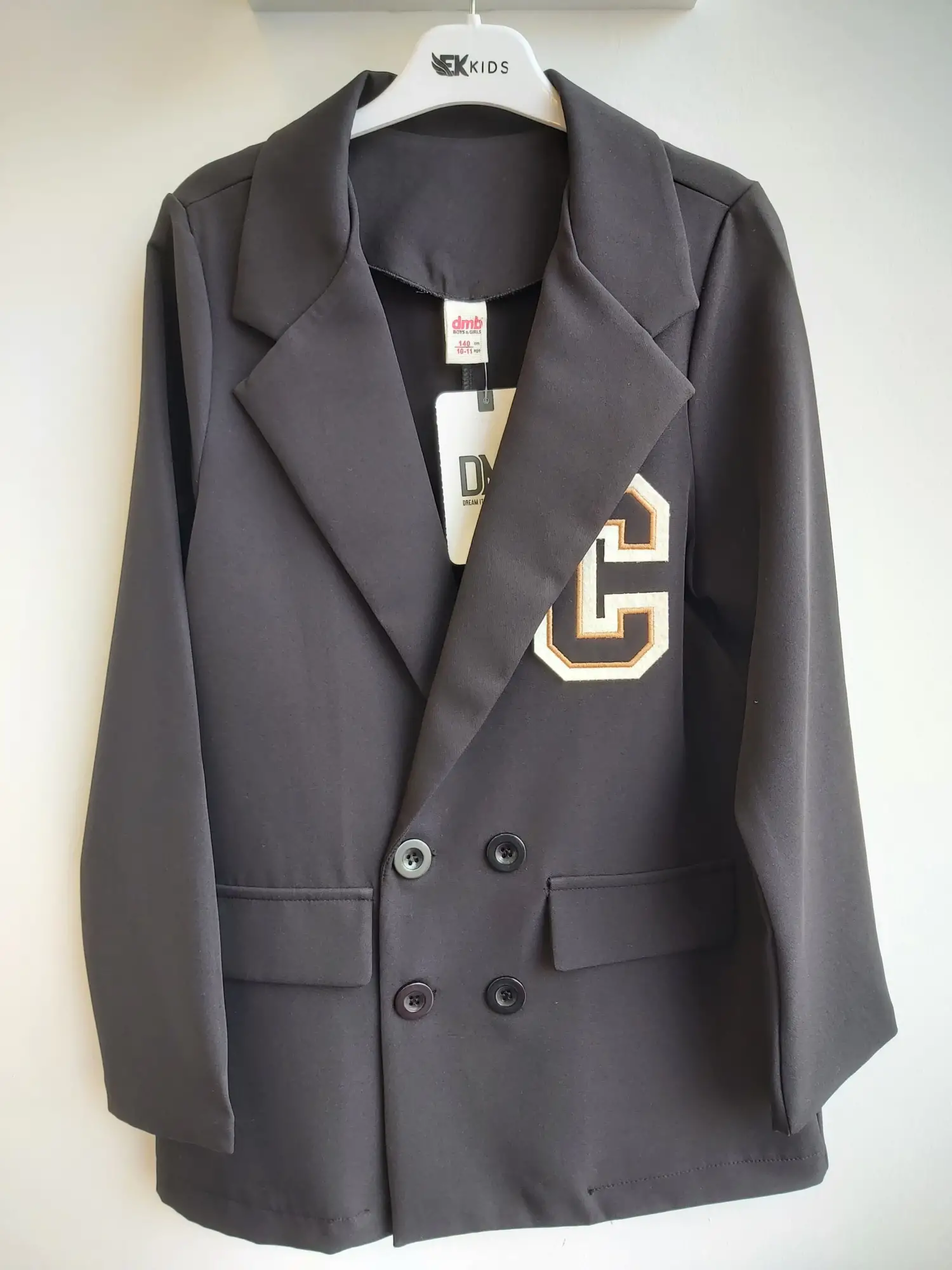 9-14 Yaş Şort Etek Kolej Takım Siyah