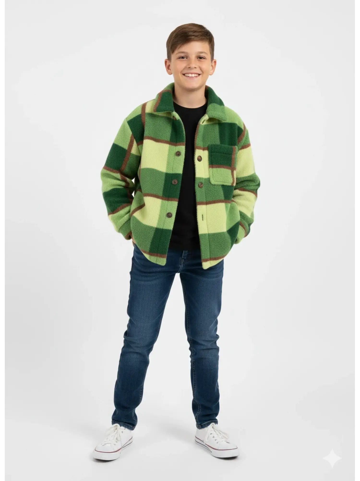 9 Ay 10 Yaş Yeşil Kuzu Polar