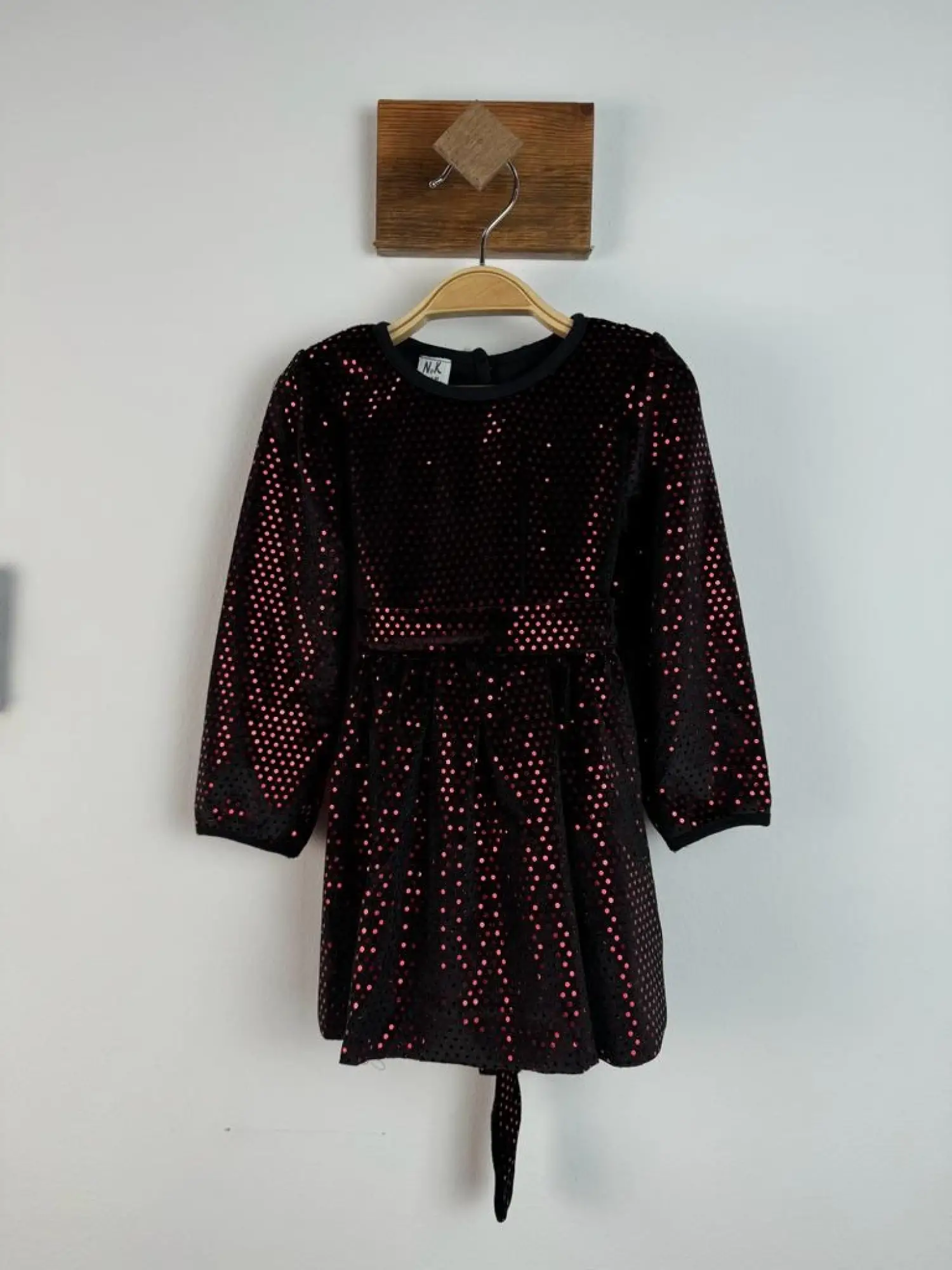 9 Ay 4 Yaş Popstar Kırmızı Elbise