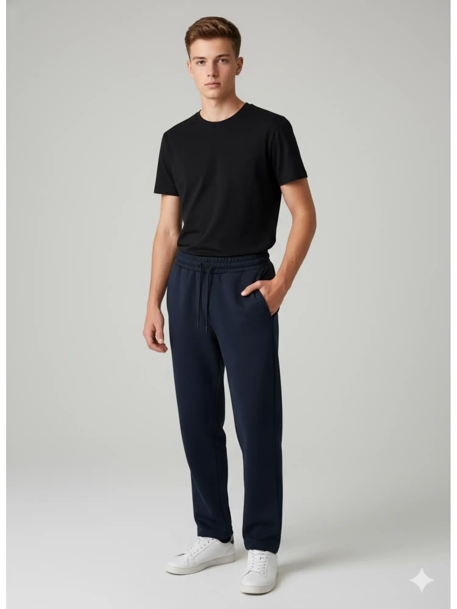 Garson Boy Bel Lastikli Laci Pantolon