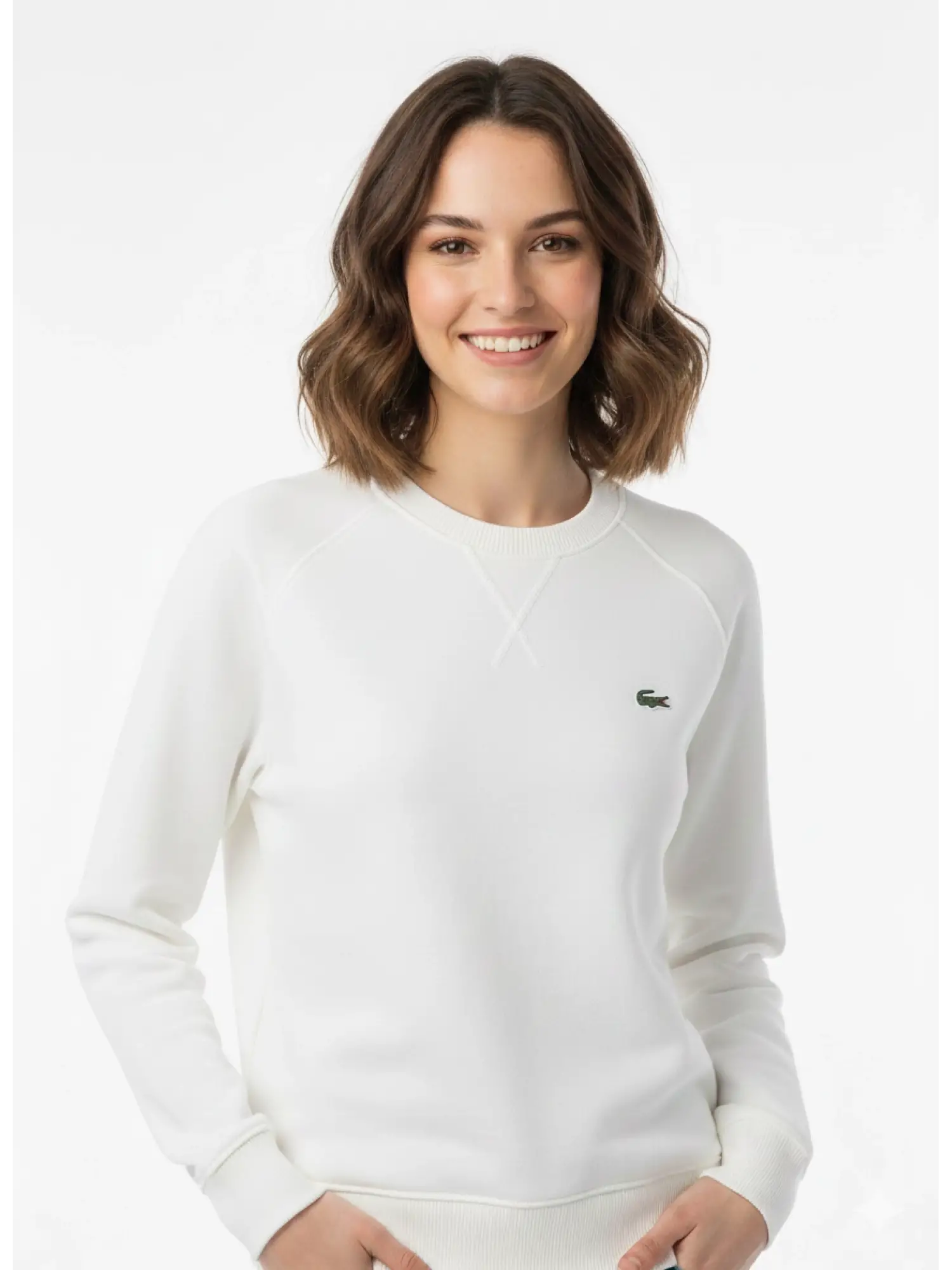 Garson Boy Beyaz Lacoste Sweat