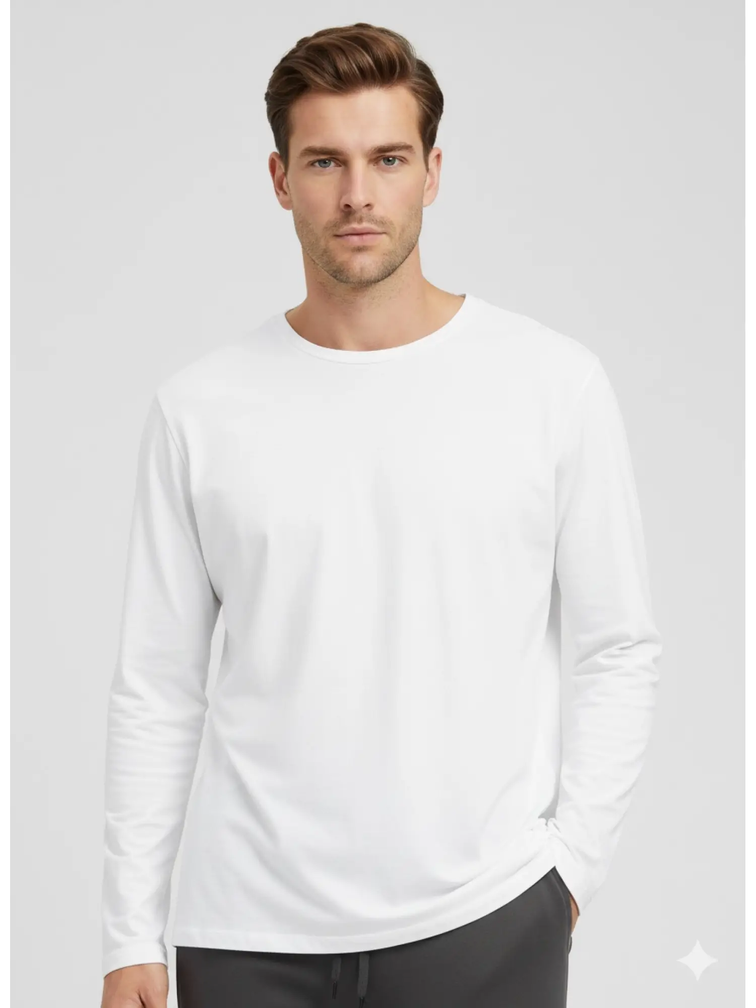 Garson Boy Ekru Basic Sweat