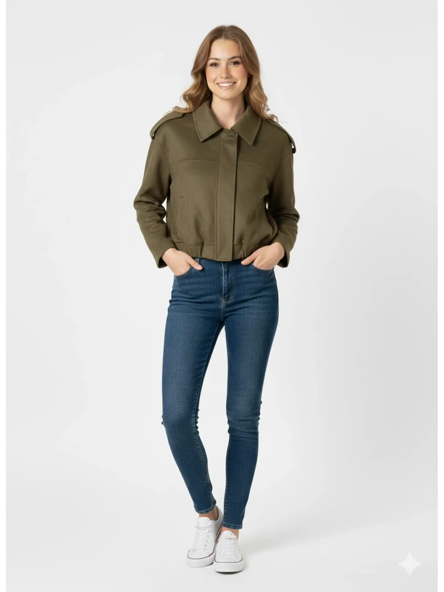 Garson Boy Haki Bomber Ceket