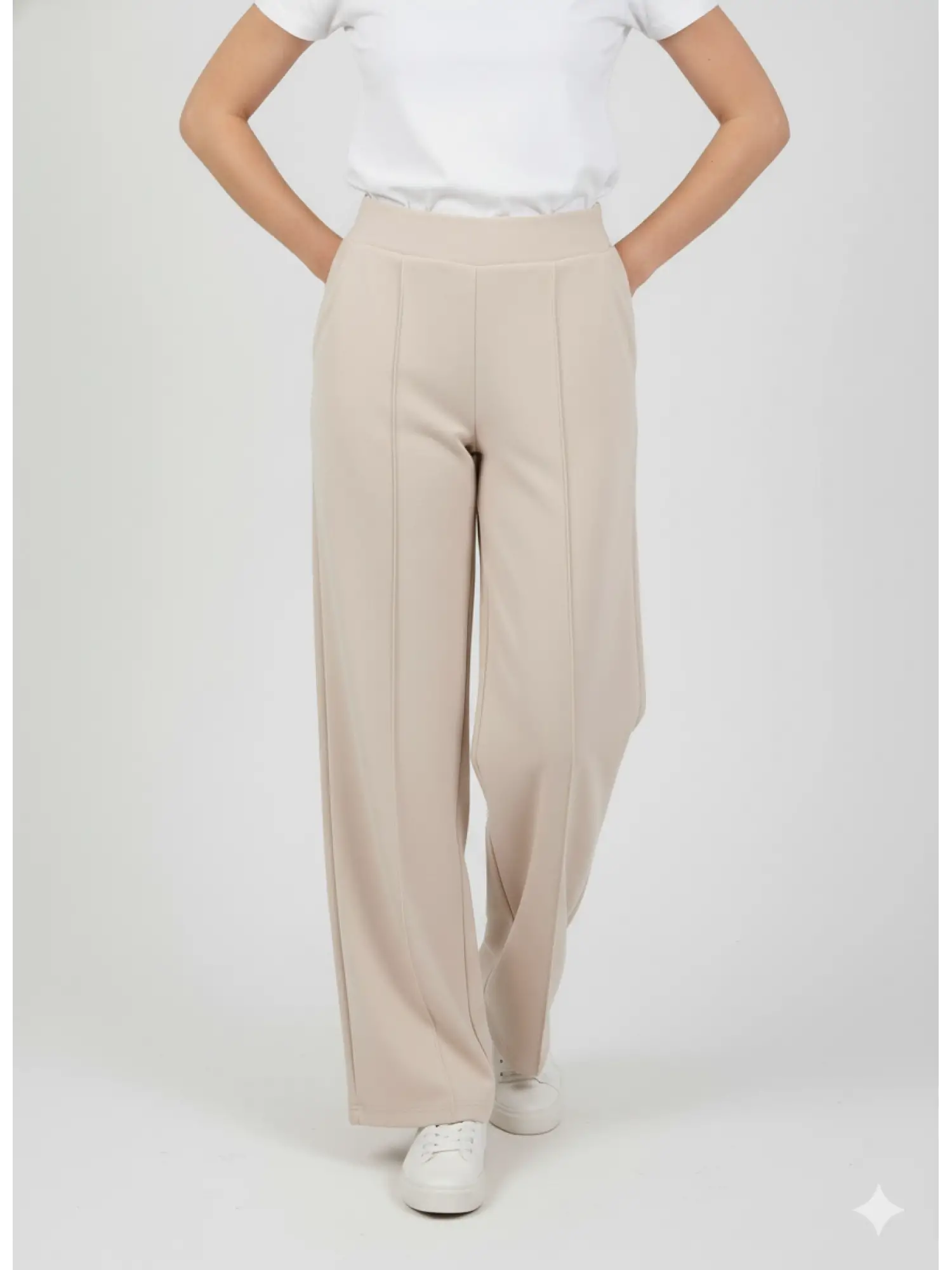 Garson Boy Krem Çımalı Pantolon