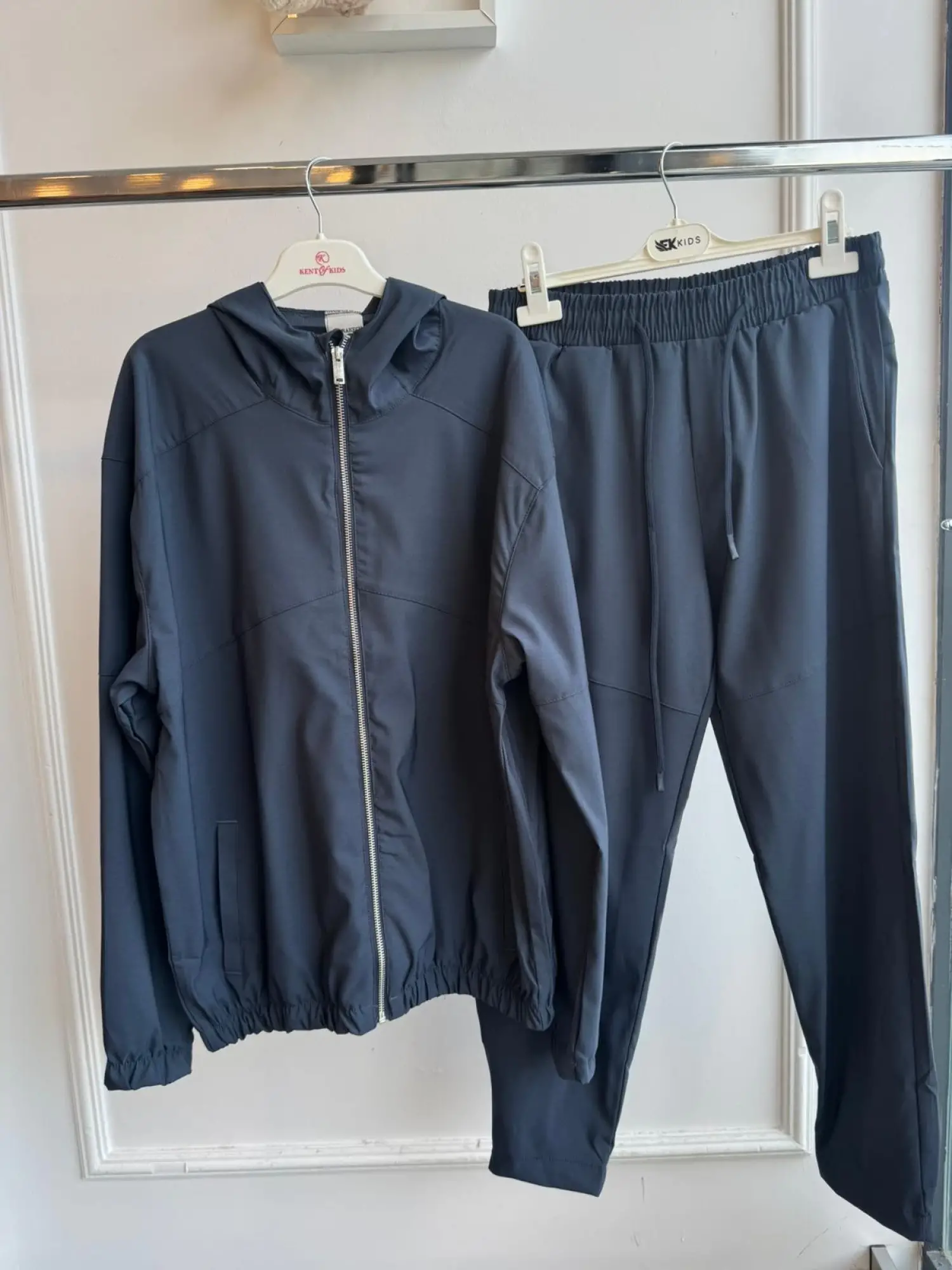 Garson Boy Petrol Kapşonlu Ceket