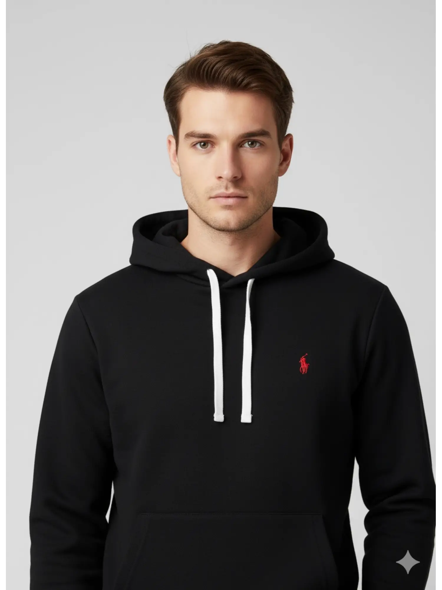 Garson Boy Siyah Kapşonlu Sweat