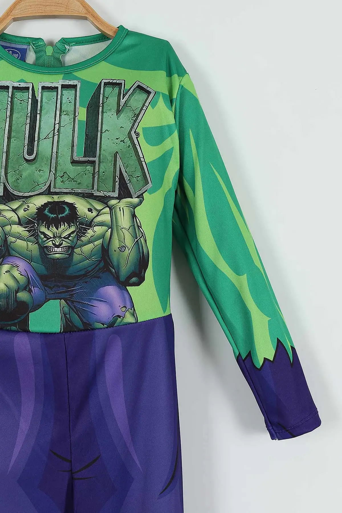 2-8 Yaş Hulk Kostüm Maskeli