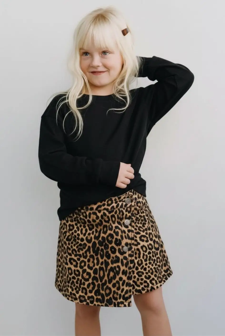 6-14 Yaş Leopar Etek