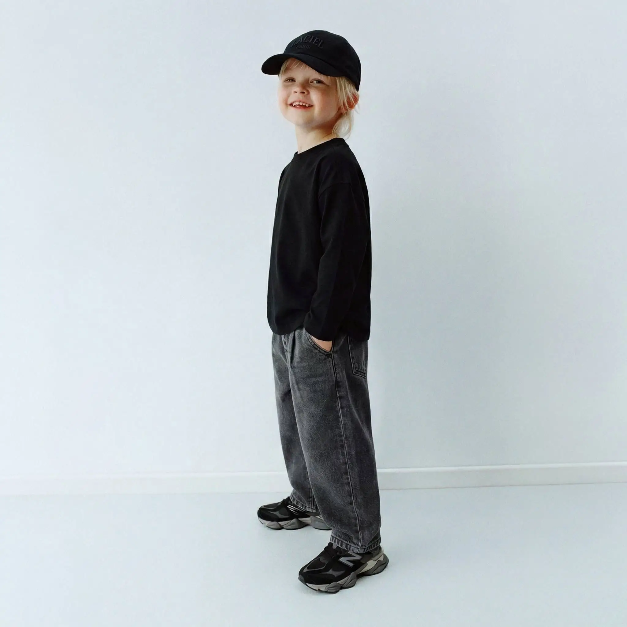 2-7 Yaş Antrasit Balon Pantolon