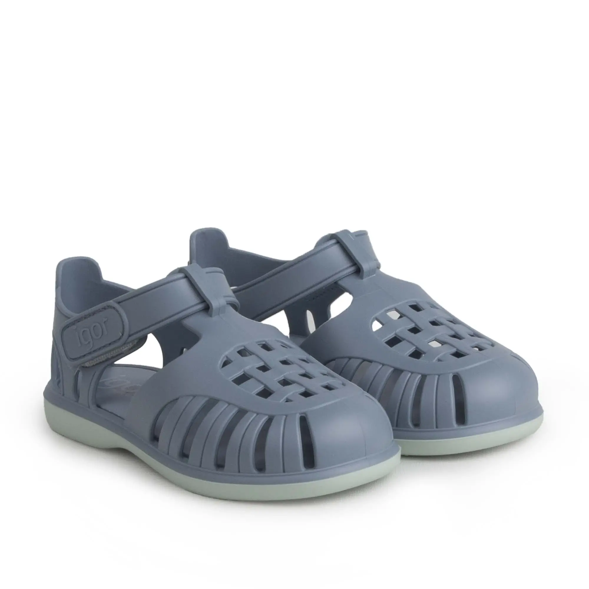 İgor Tobby Solid Bicolor Sandalet BB355 Oceano