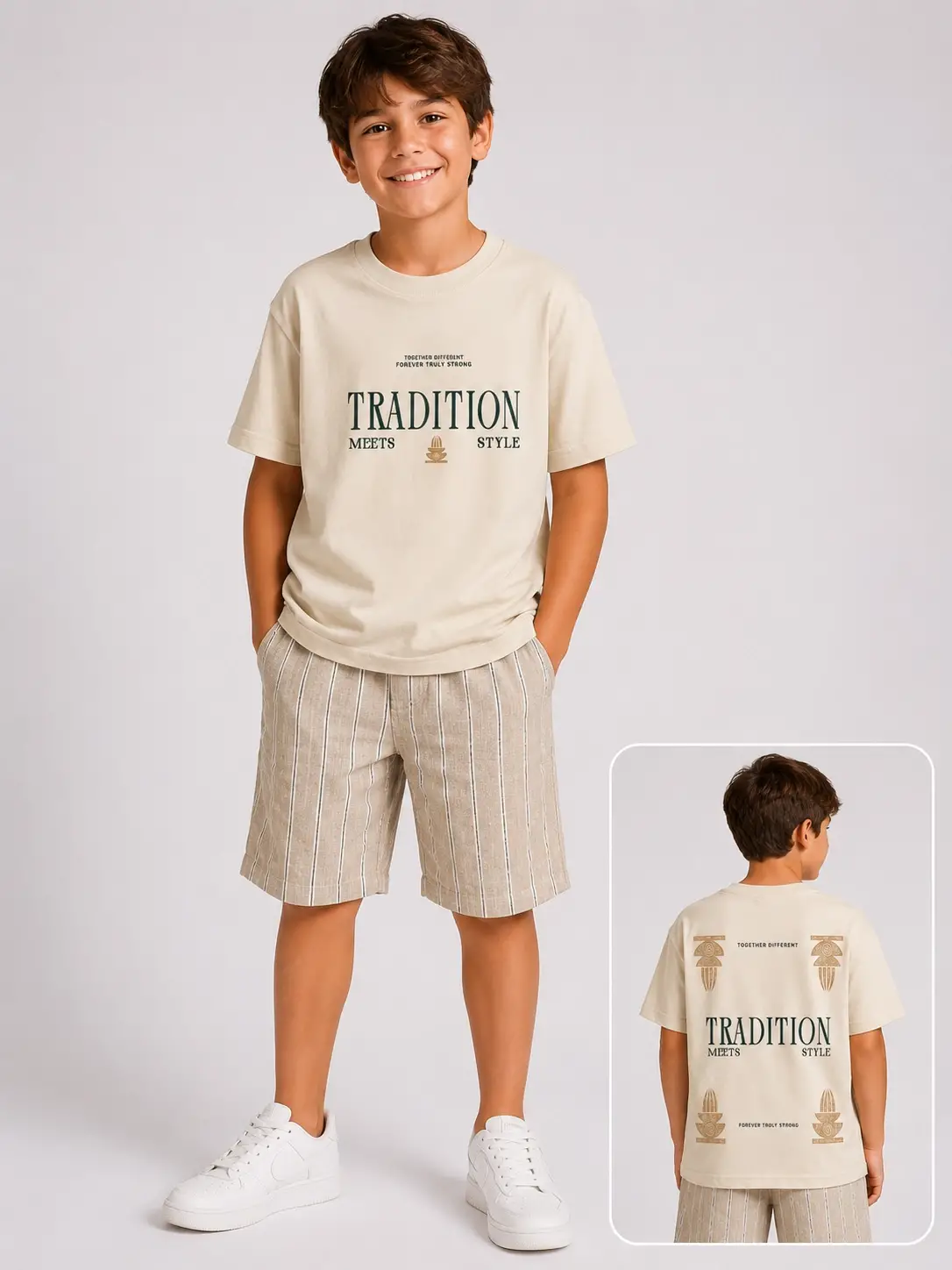 8-14 Yaş Tradıtıon Tişört