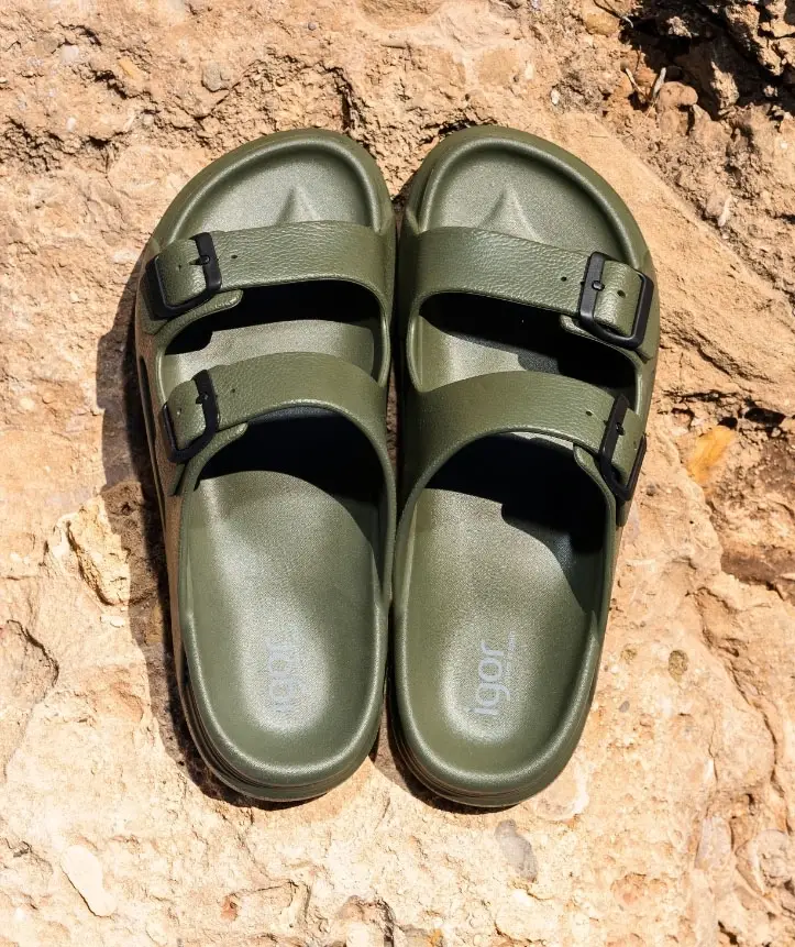 İgor Triton Erkek Terlik S10347-042-Kaki