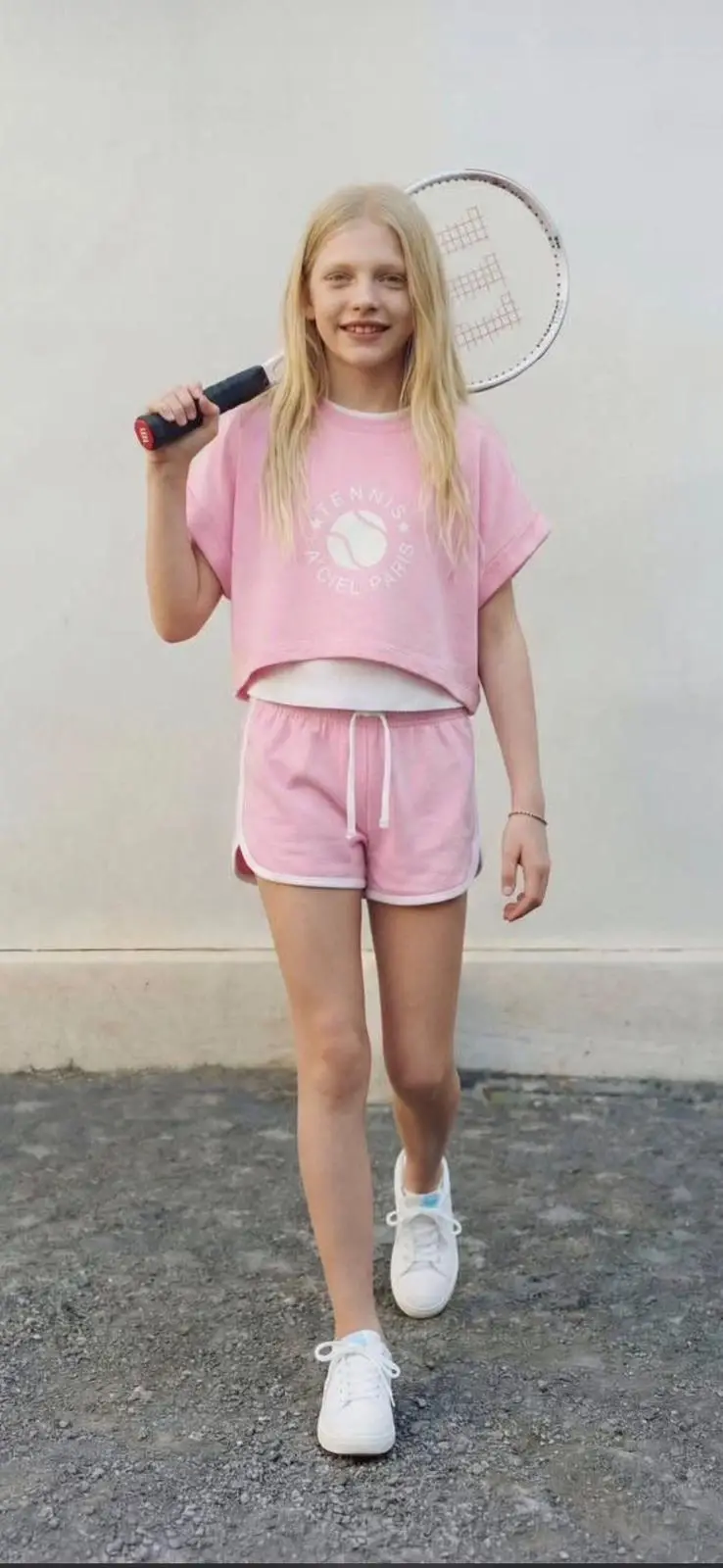 7-14 Yaş Pembe Tennis 3lü Takım