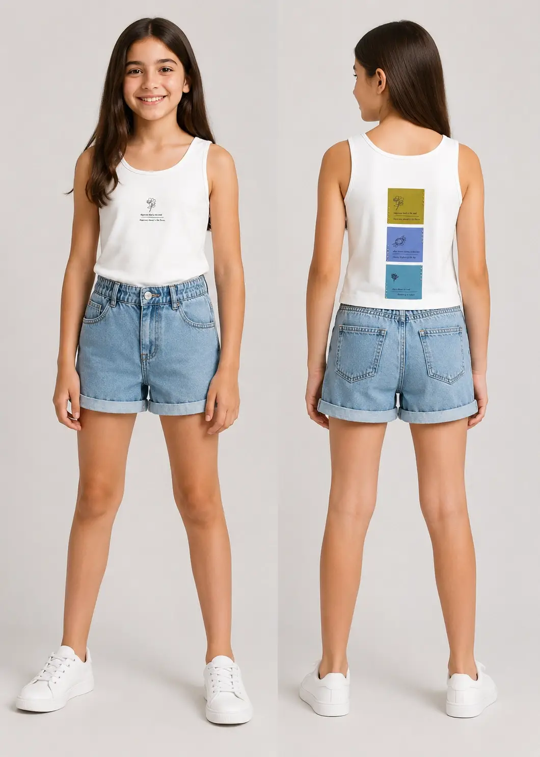8-14 Yaş Happiness T-shirt
