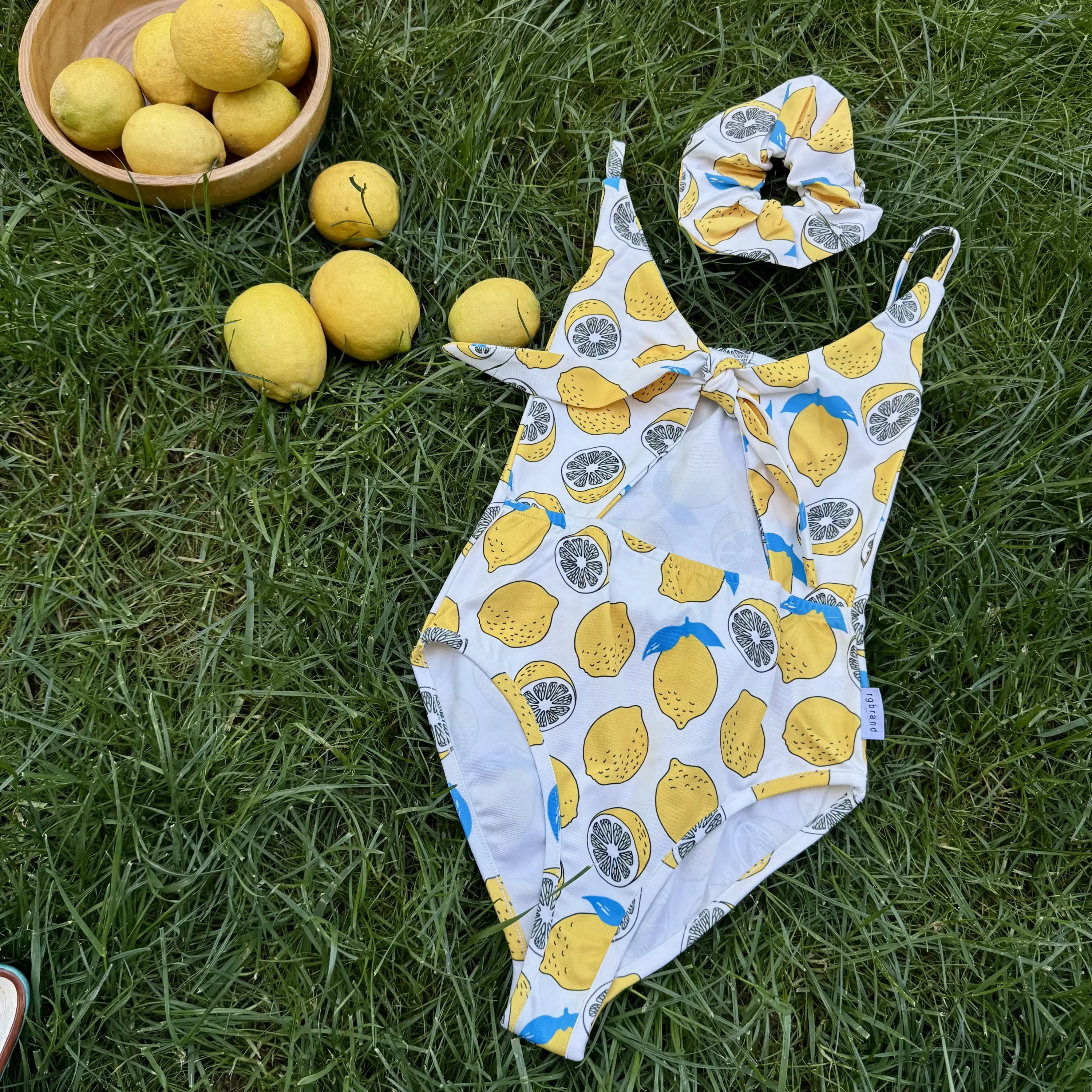 9-15 Yaş Kız Limonlu Mayo