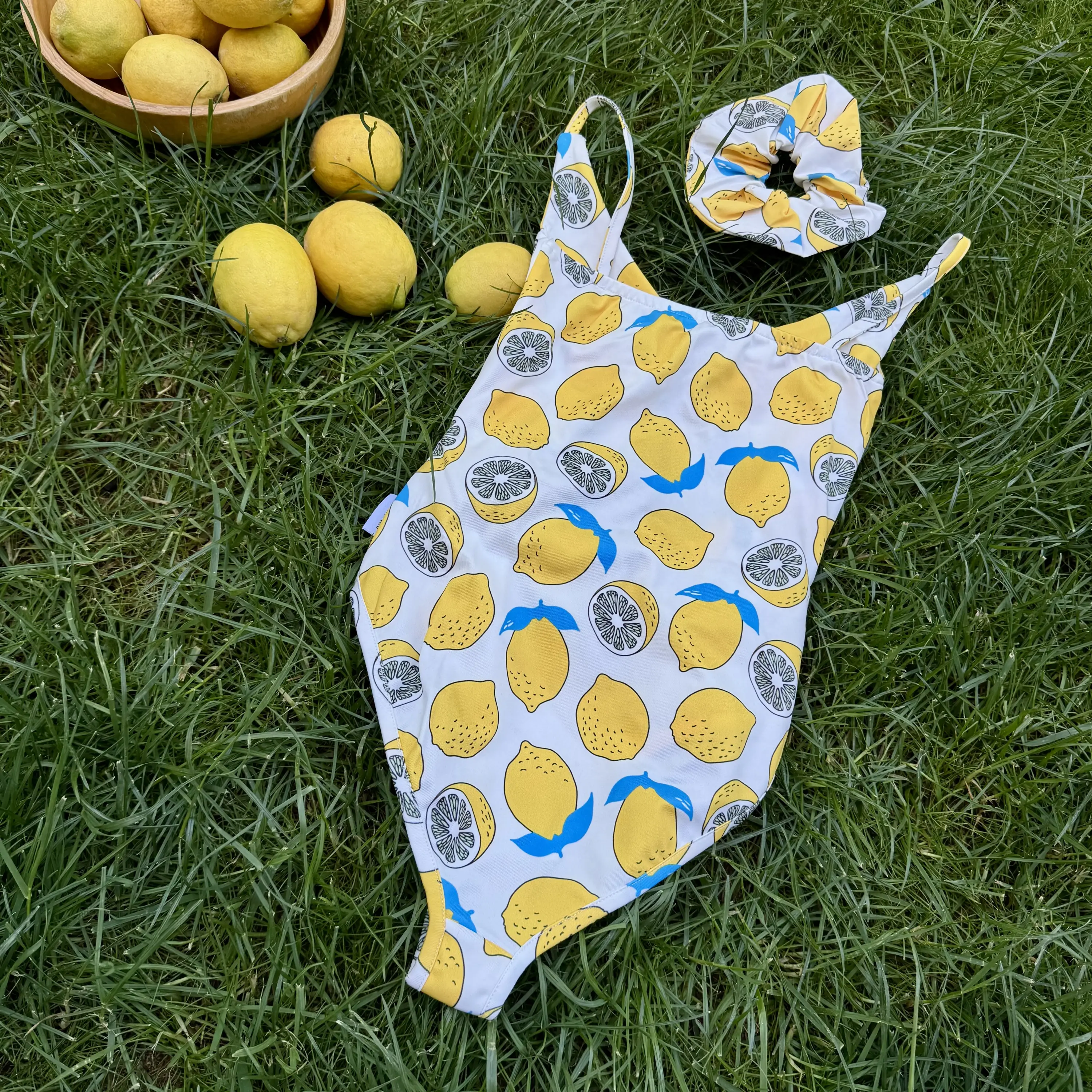9-15 Yaş Kız Limonlu Mayo