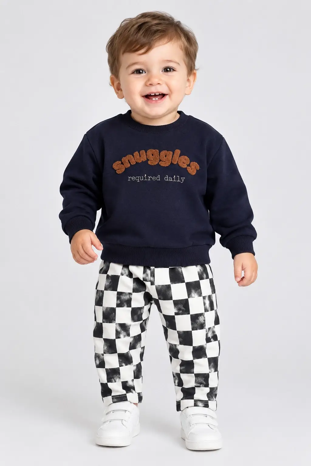 9-24 Ay Antrasit Snuggles 2li Takım