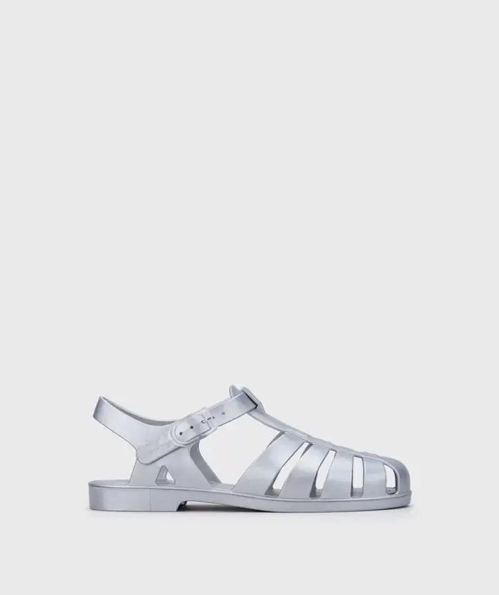 İgor Biarritz Metal Sandalet S10346 BB340 Platin/Gri