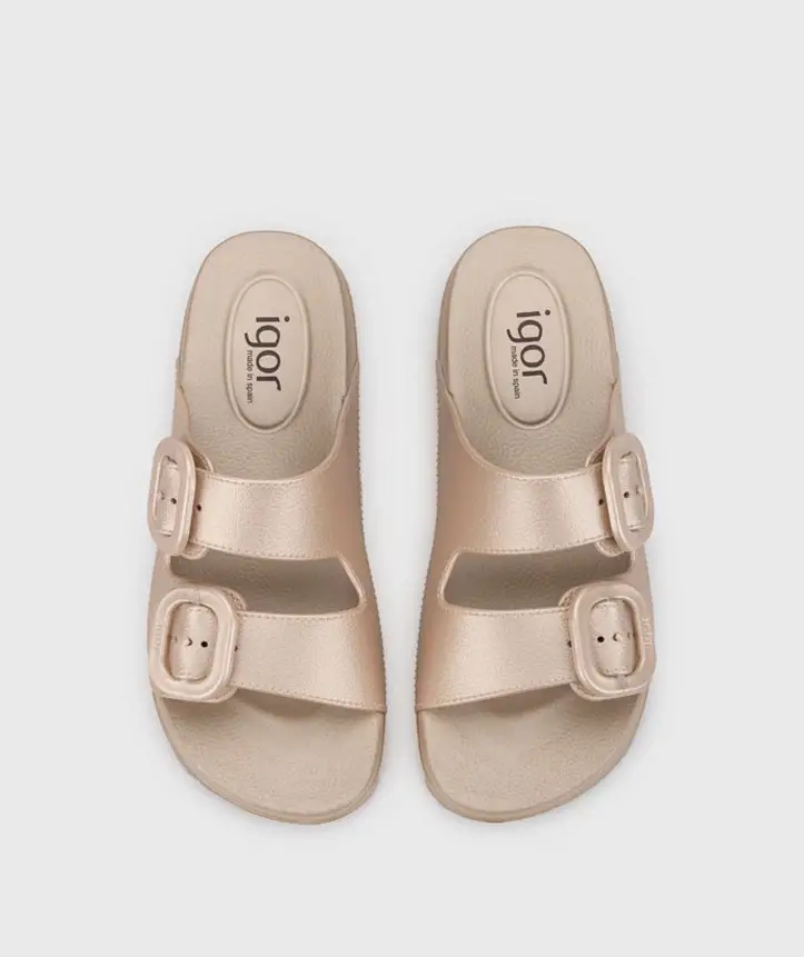 İgor Habana Metal Terlik / S10345-388 Platin