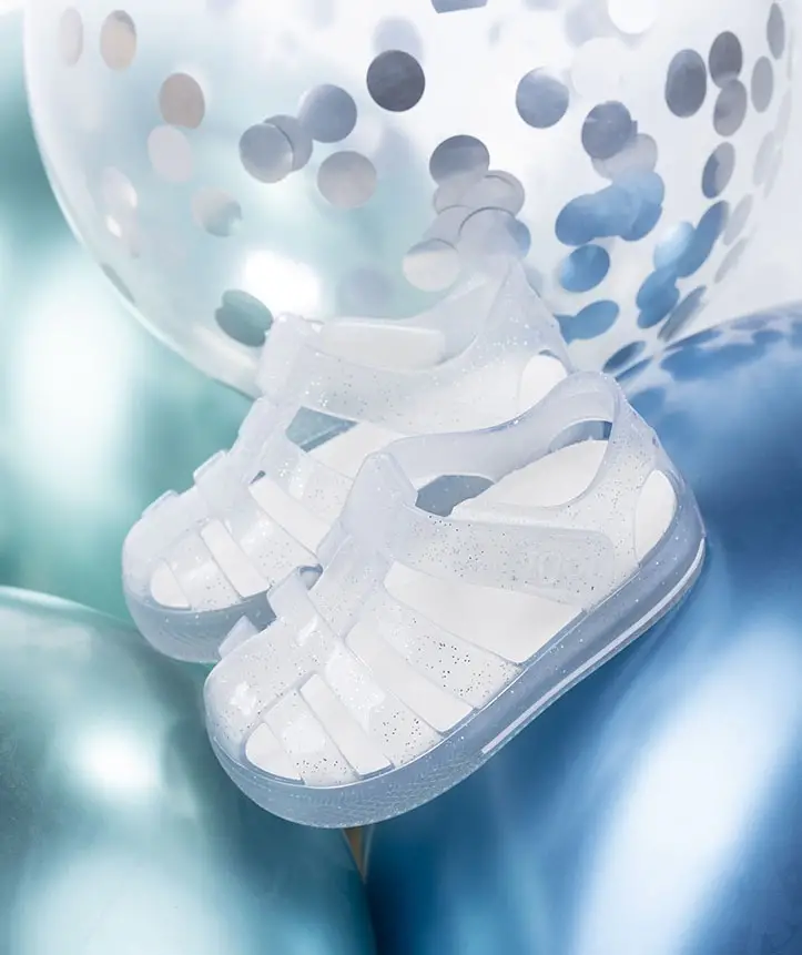 İgor Star Glitter S10265 Çocuk Sandalet / 209 CR. TRANSPARENTE