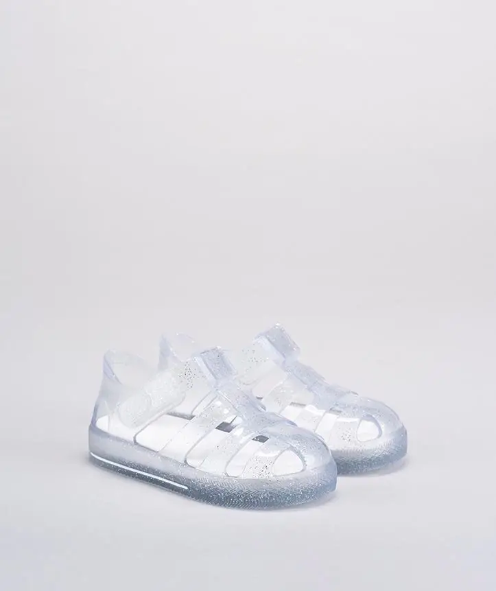 İgor Star Glitter S10265 Çocuk Sandalet / 209 CR. TRANSPARENTE