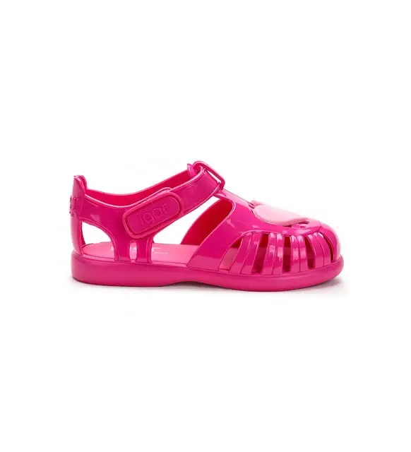 İgor Tobby Gloss Love S10310 Çocuk Sandalet / 007 Fuşya/ Pembe