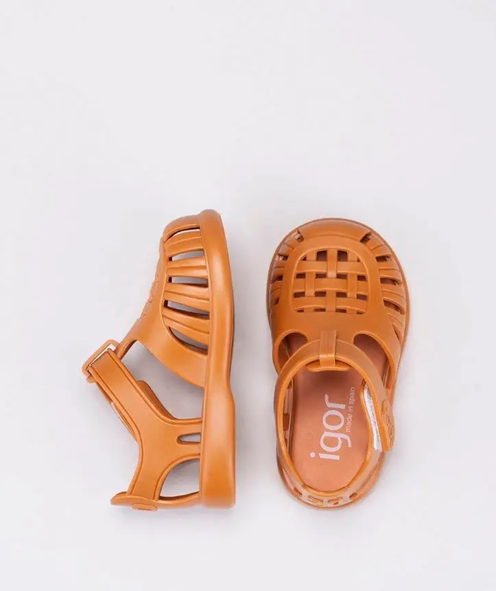 İgor Tobby Solid S10271 Çocuk Sandalet / 215 Karamel