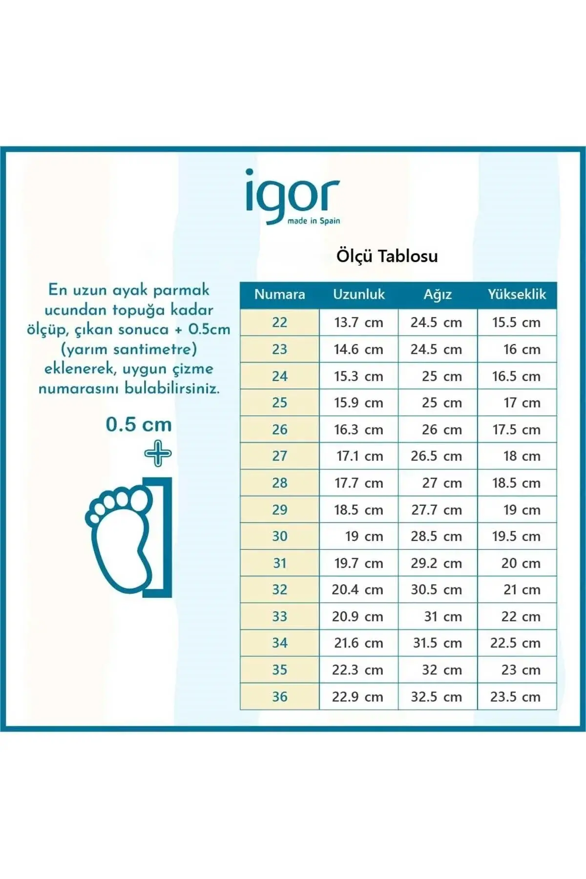 İgor Splash Çizme Teja-Begie/Krem